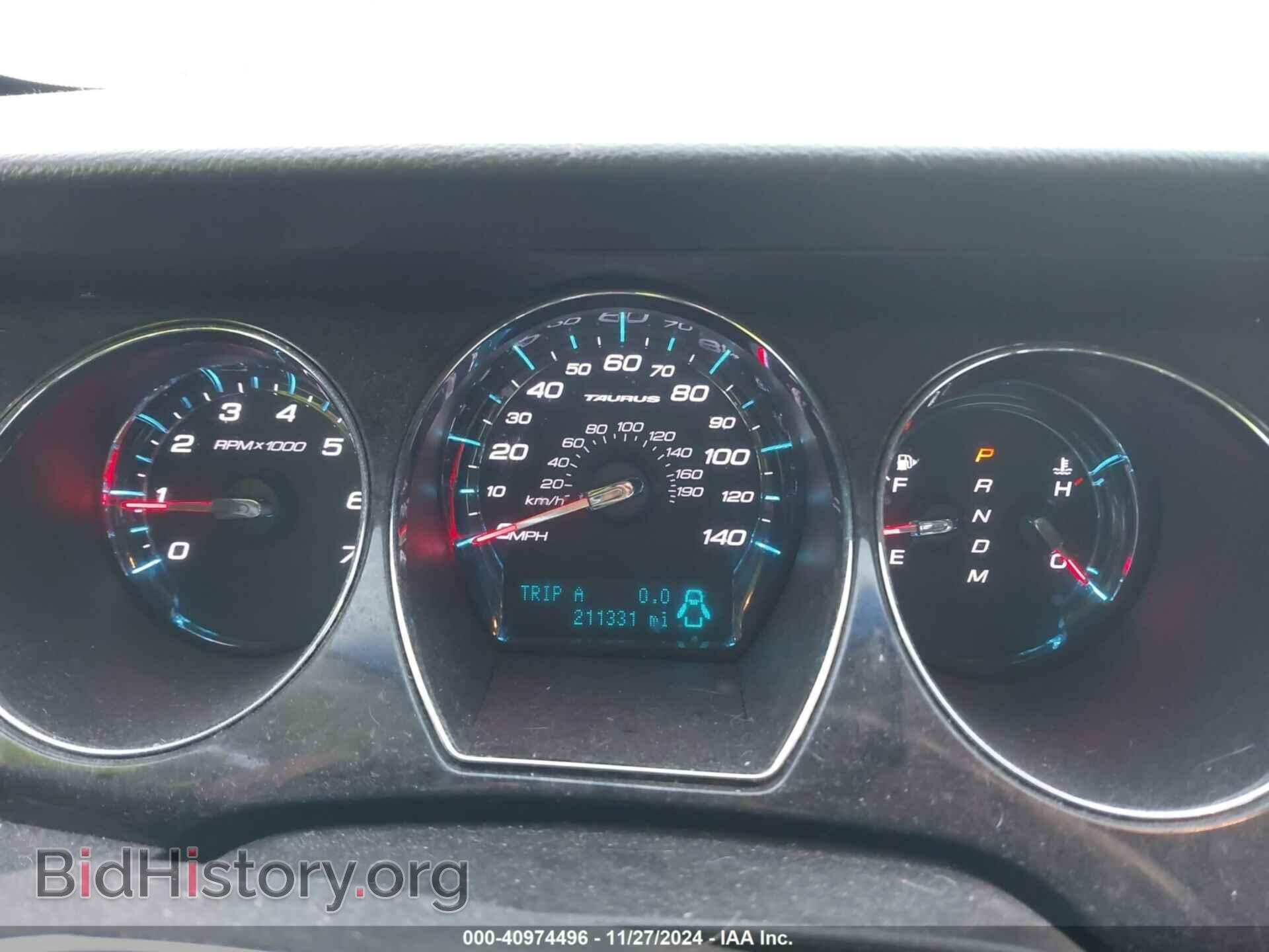 2012 FORD TAURUS - VIN: 1FAHP2FW7CG116108 - Фото 7