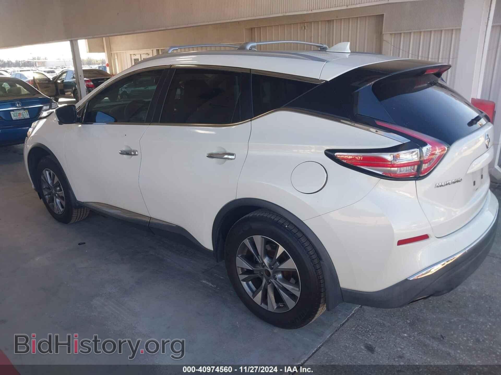 2016 NISSAN MURANO - VIN: 5N1AZ2MG0GN160661 - Фото 3