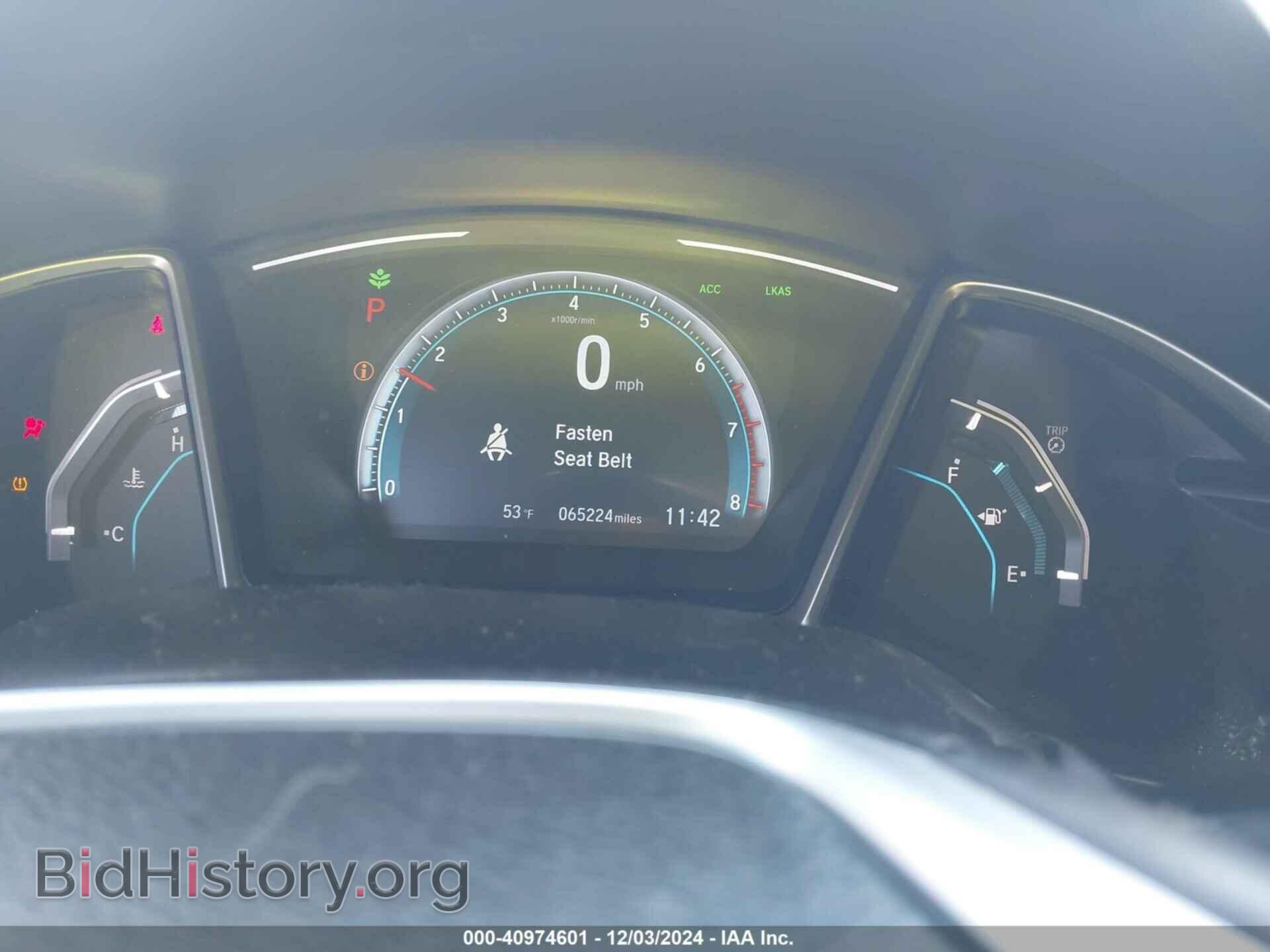 2019 HONDA CIVIC - VIN: 2HGFC3B32KH354662 - Фото 7