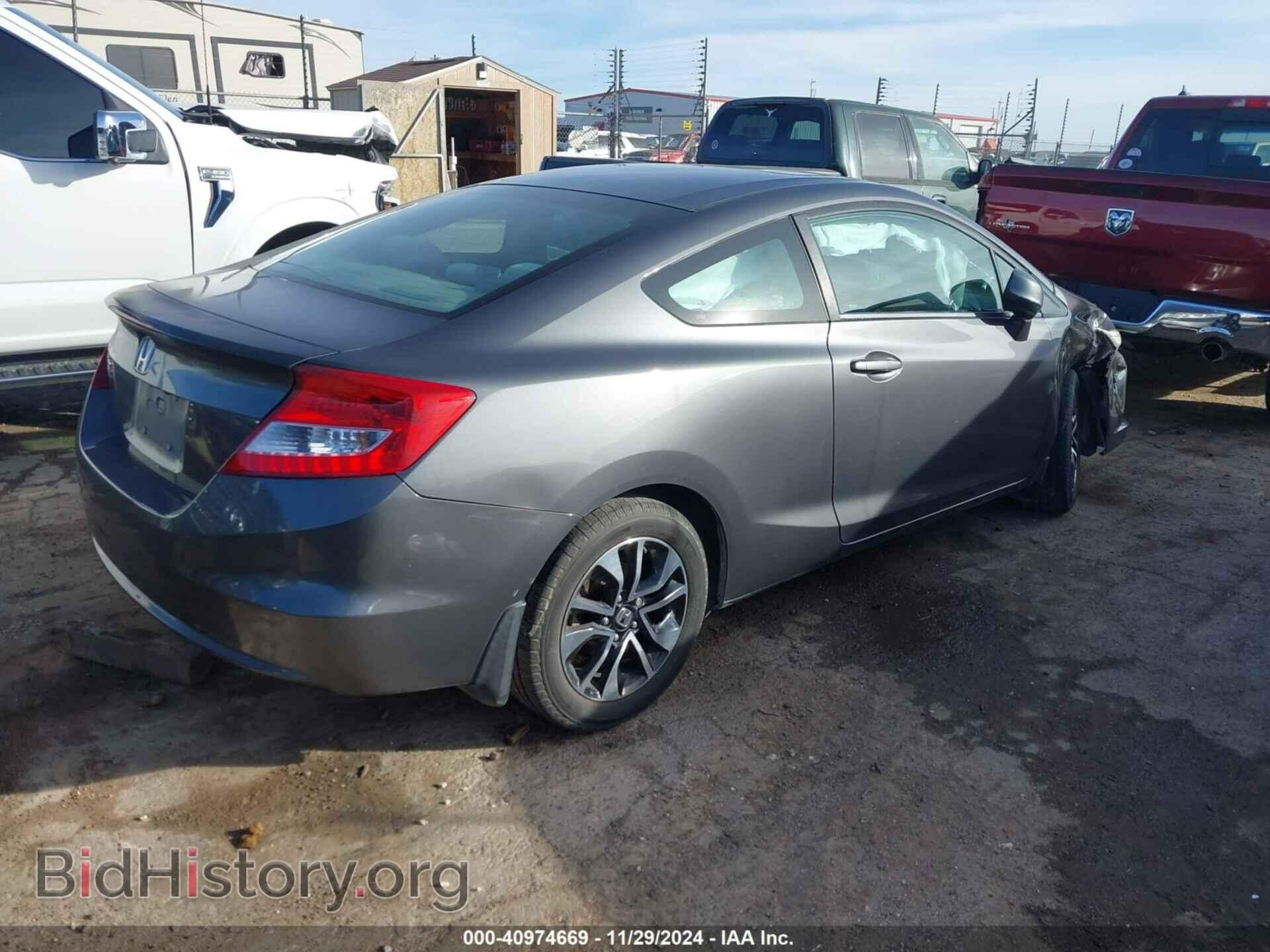 2013 HONDA CIVIC - VIN: 2HGFG3B84DH525348 - Фото 4