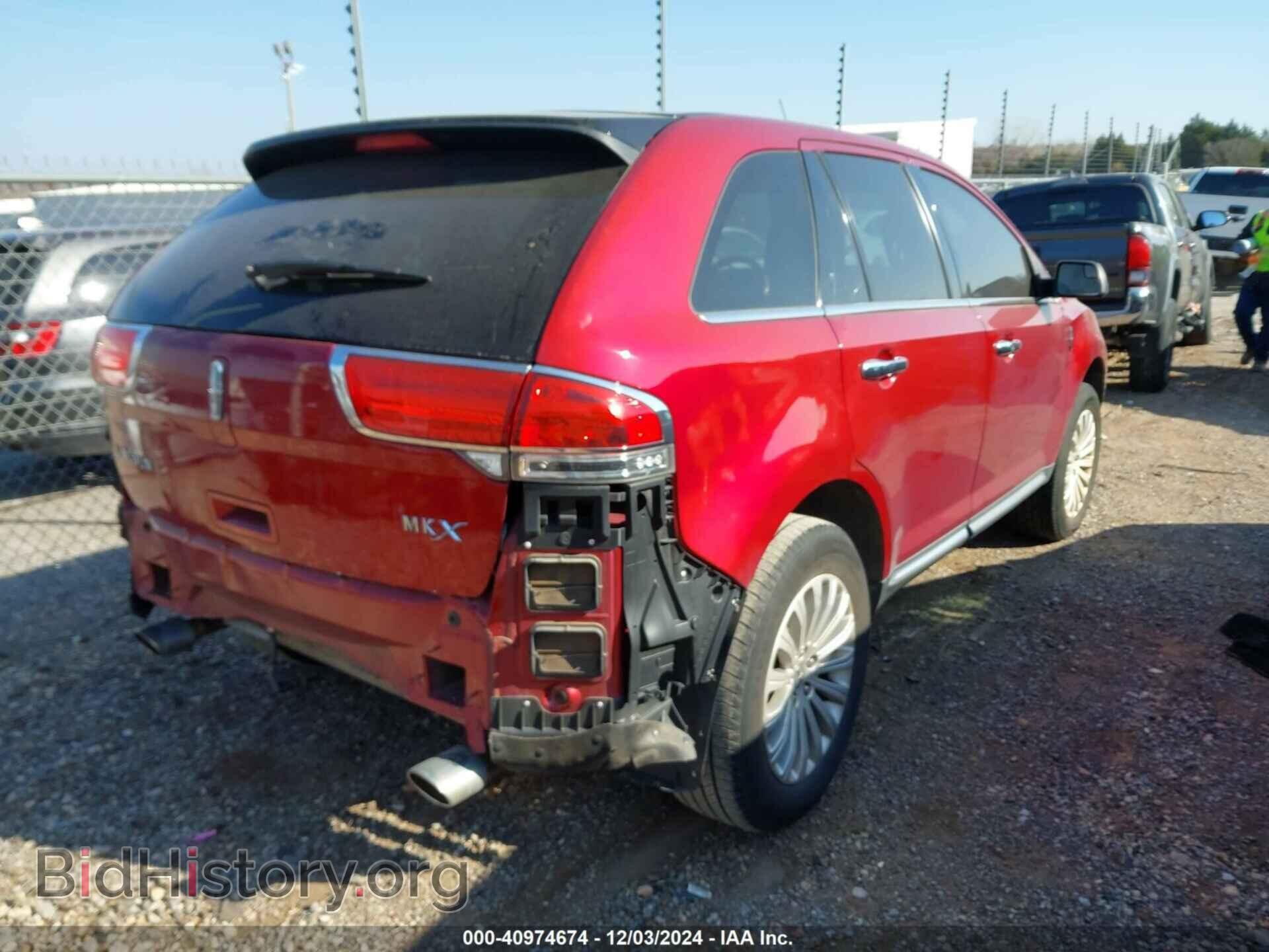 2013 LINCOLN MKX - VIN: 2LMDJ6JK2DBL11564 - Фото 4