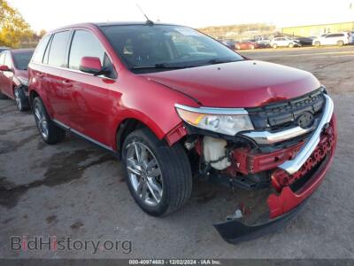 2012 Ford EDGE Limited, red — VIN 2FMDK3KC5CBA49312, IAAI