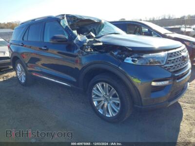 2023 Ford EXPLORER Limited, gray — VIN 1FMSK8FH3PGA95360, IAAI