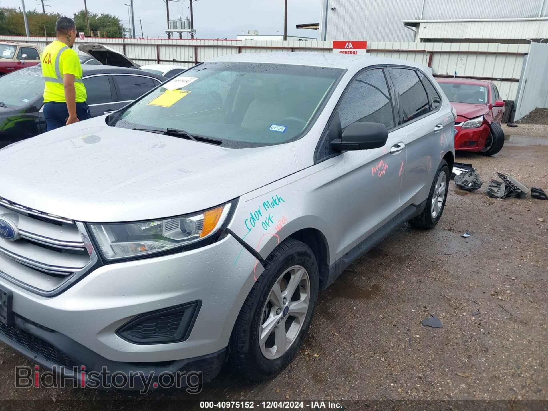 2015 FORD EDGE - VIN: 2FMTK3G92FBC17288 - Фото 2