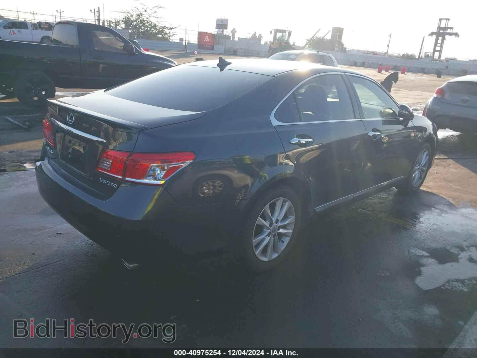 2010 LEXUS ES 350 - VIN: JTHBK1EG3A2380468 - Фото 4