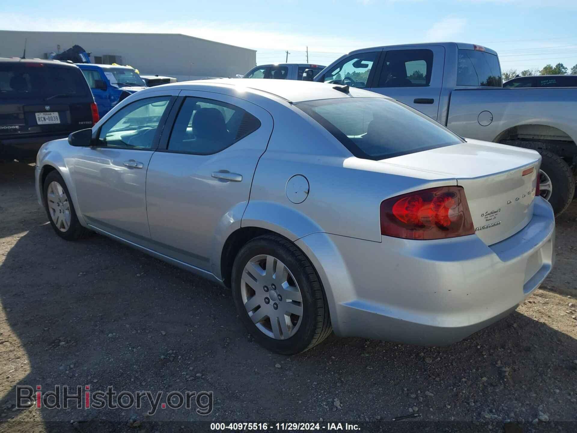 2012 DODGE AVENGER - VIN: 1C3CDZAB3CN238295 - Фото 3