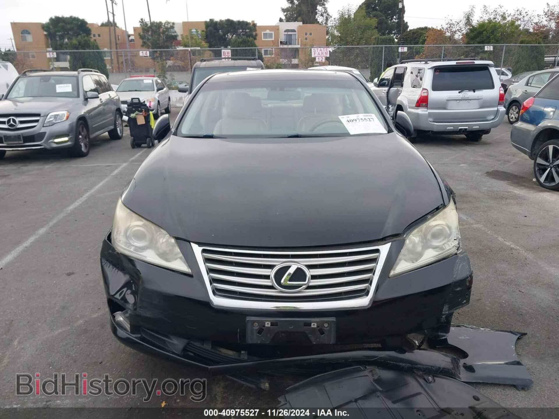 2012 LEXUS ES 350 - VIN: JTHBK1EGXC2492347 - Фото 12