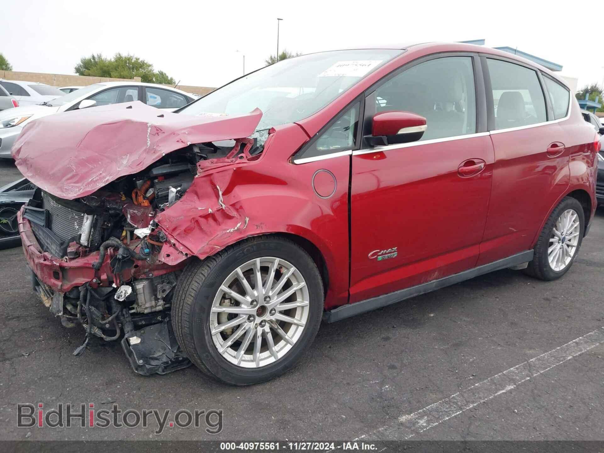 2014 FORD C-MAX ENERGI - VIN: 1FADP5CU5EL508534 - Фото 2