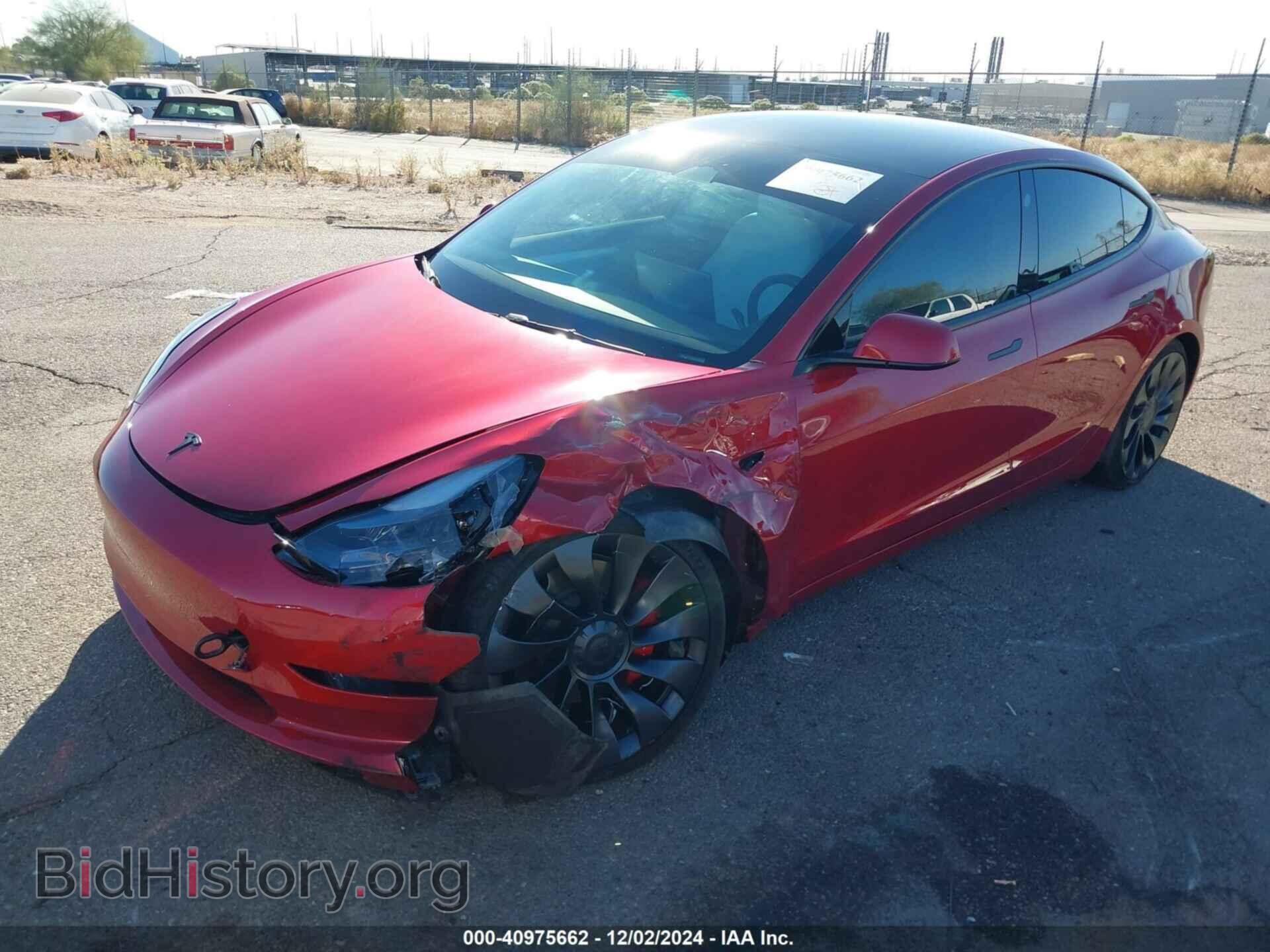 2023 TESLA MODEL 3 - VIN: 5YJ3E1EC2PF688702 - Фото 2