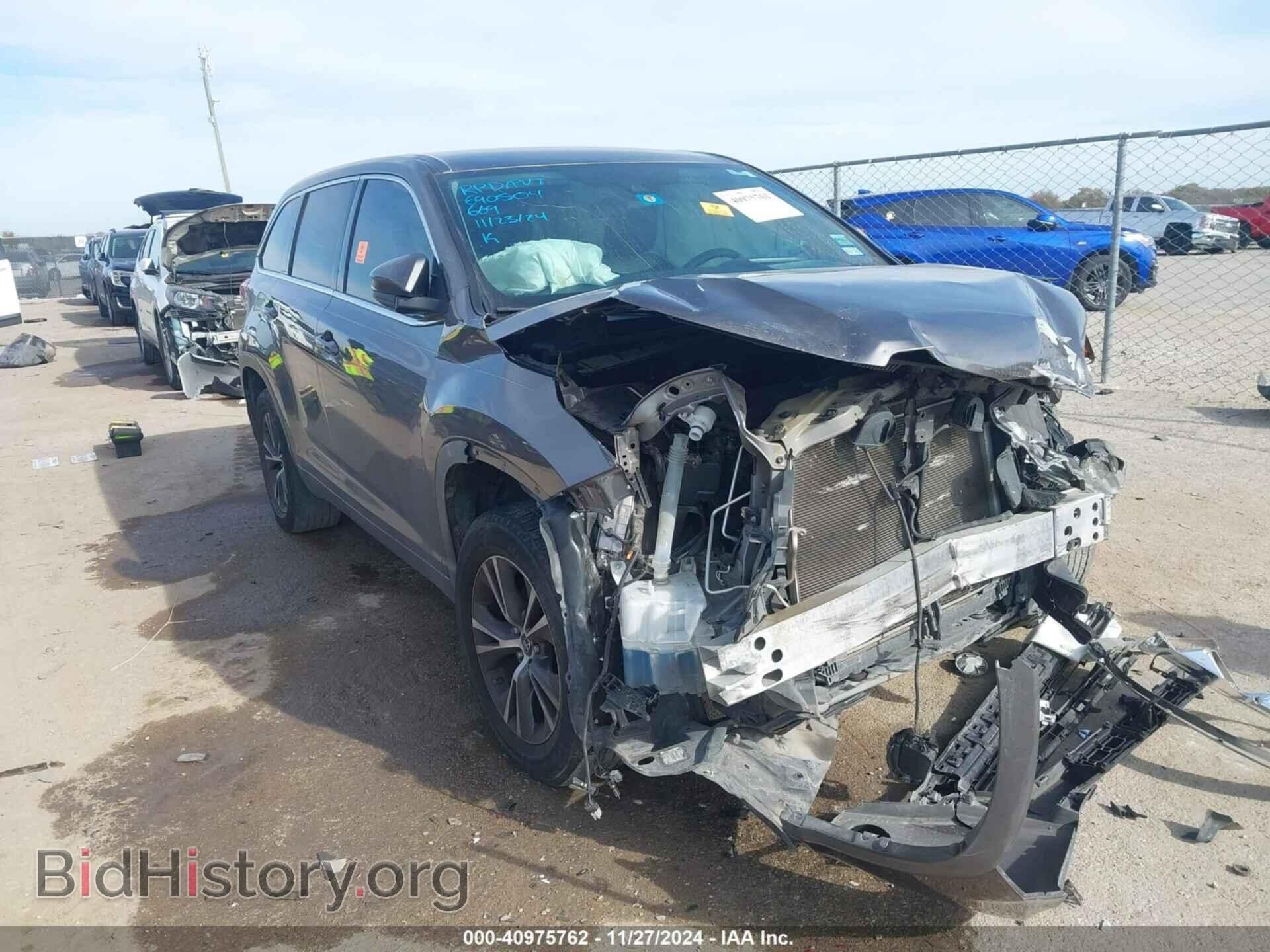 Photo 5TDZARFH7JS036224 - TOYOTA HIGHLANDER 2018