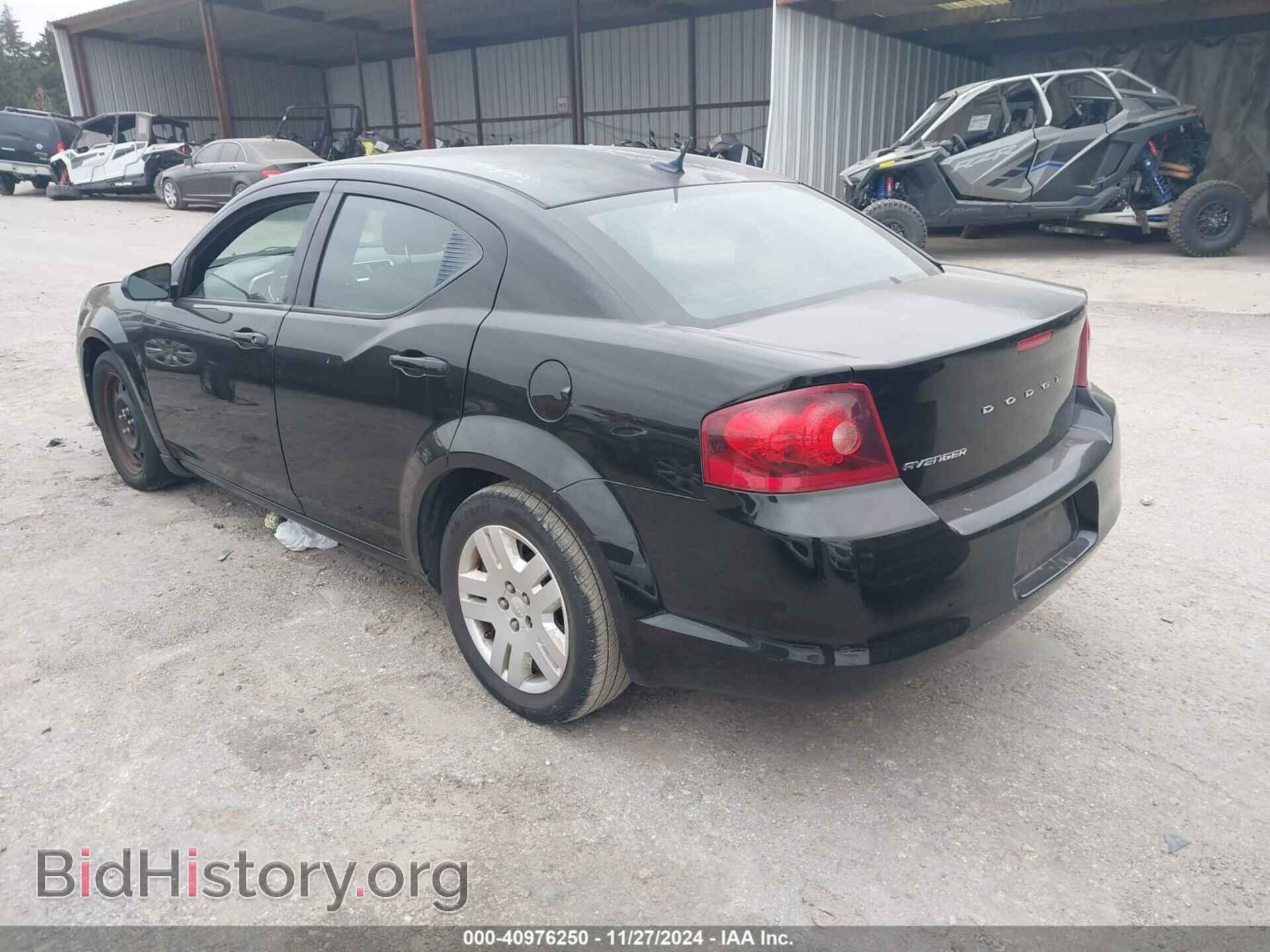 2014 DODGE AVENGER - VIN: 1C3CDZAB2EN200219 - Фото 3