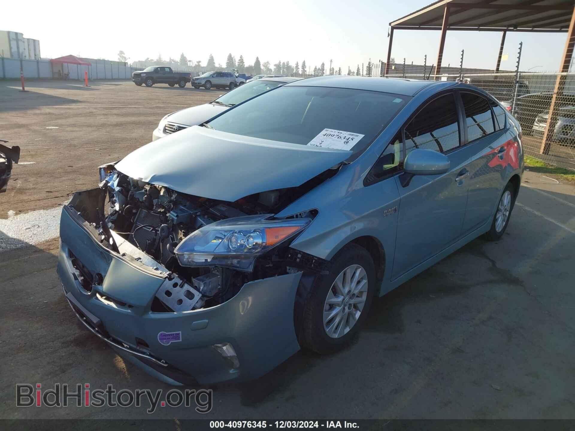 2012 TOYOTA PRIUS PLUG-IN - VIN: JTDKN3DP5C3022713 - Photo 2