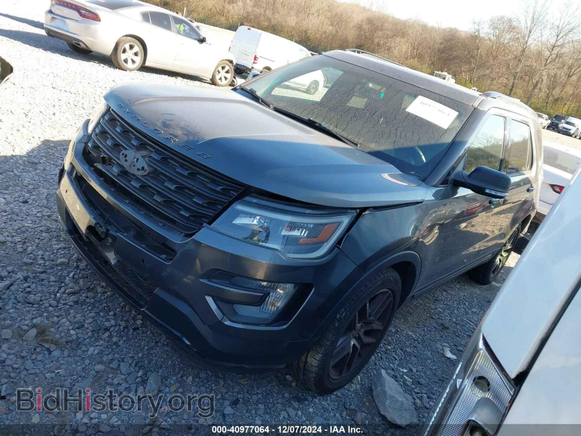 2016 FORD EXPLORER - VIN: 1FM5K8GT7GGD21433 - Фото 2