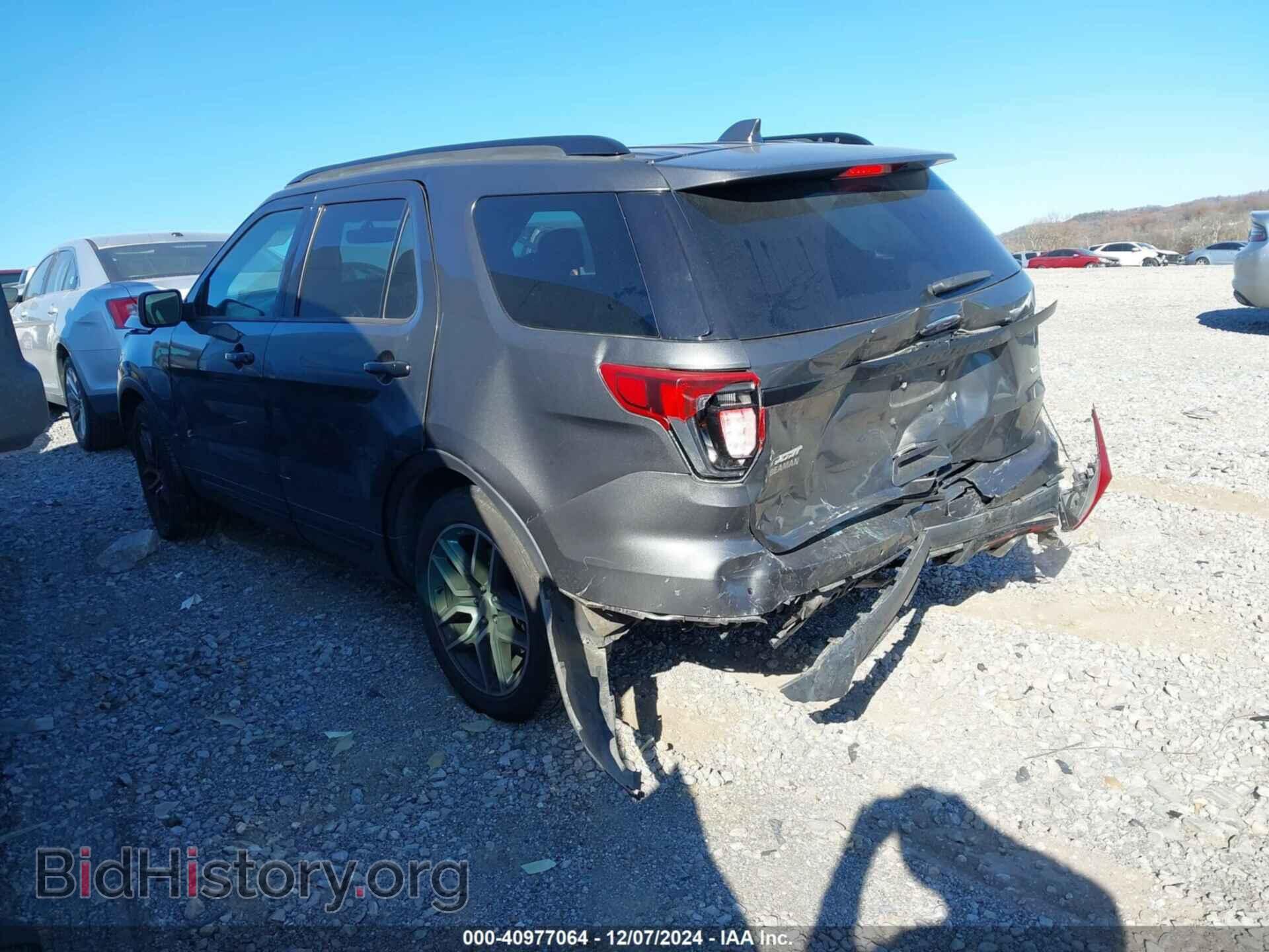 2016 FORD EXPLORER - VIN: 1FM5K8GT7GGD21433 - Фото 3
