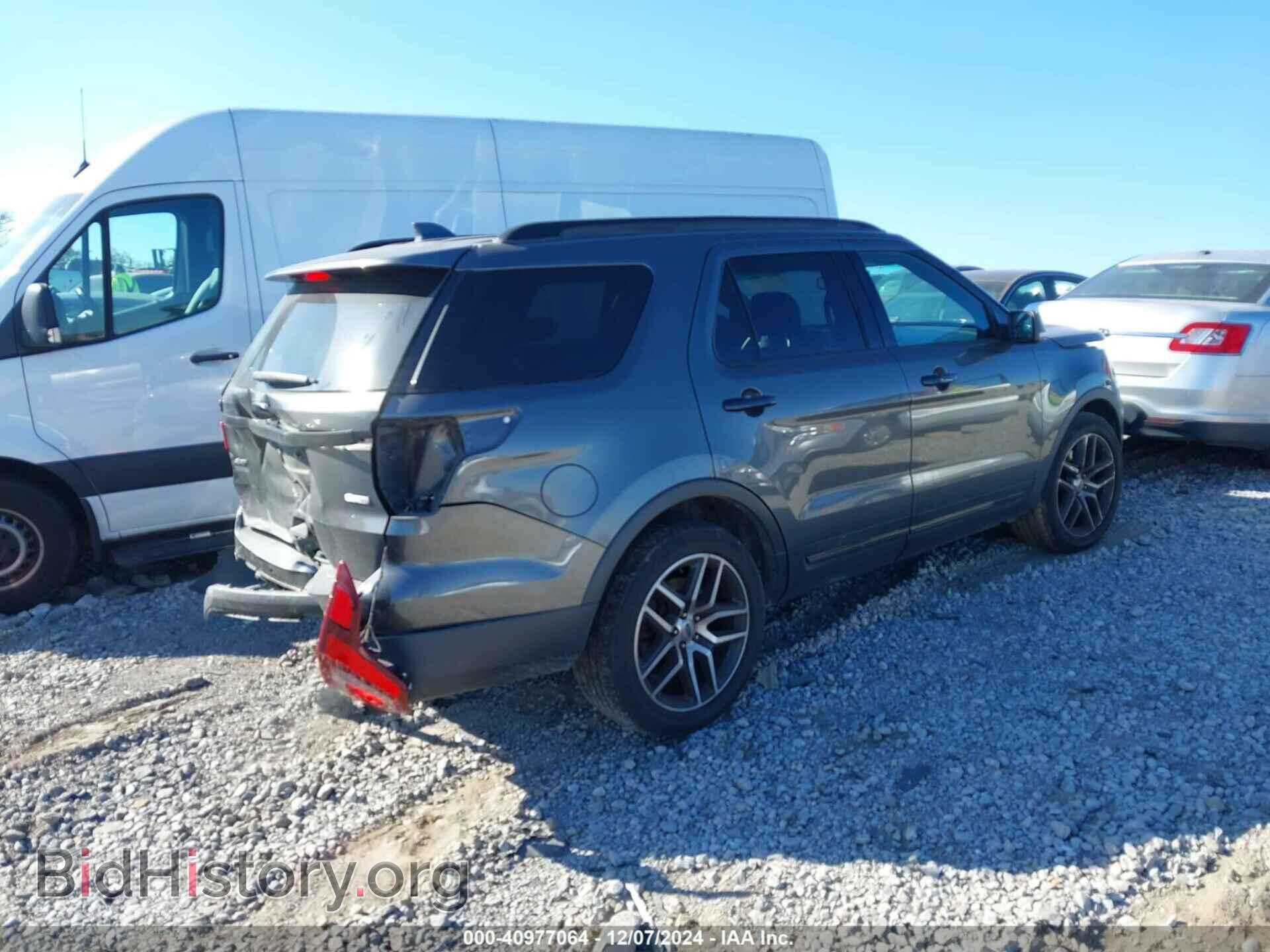 2016 FORD EXPLORER - VIN: 1FM5K8GT7GGD21433 - Фото 4