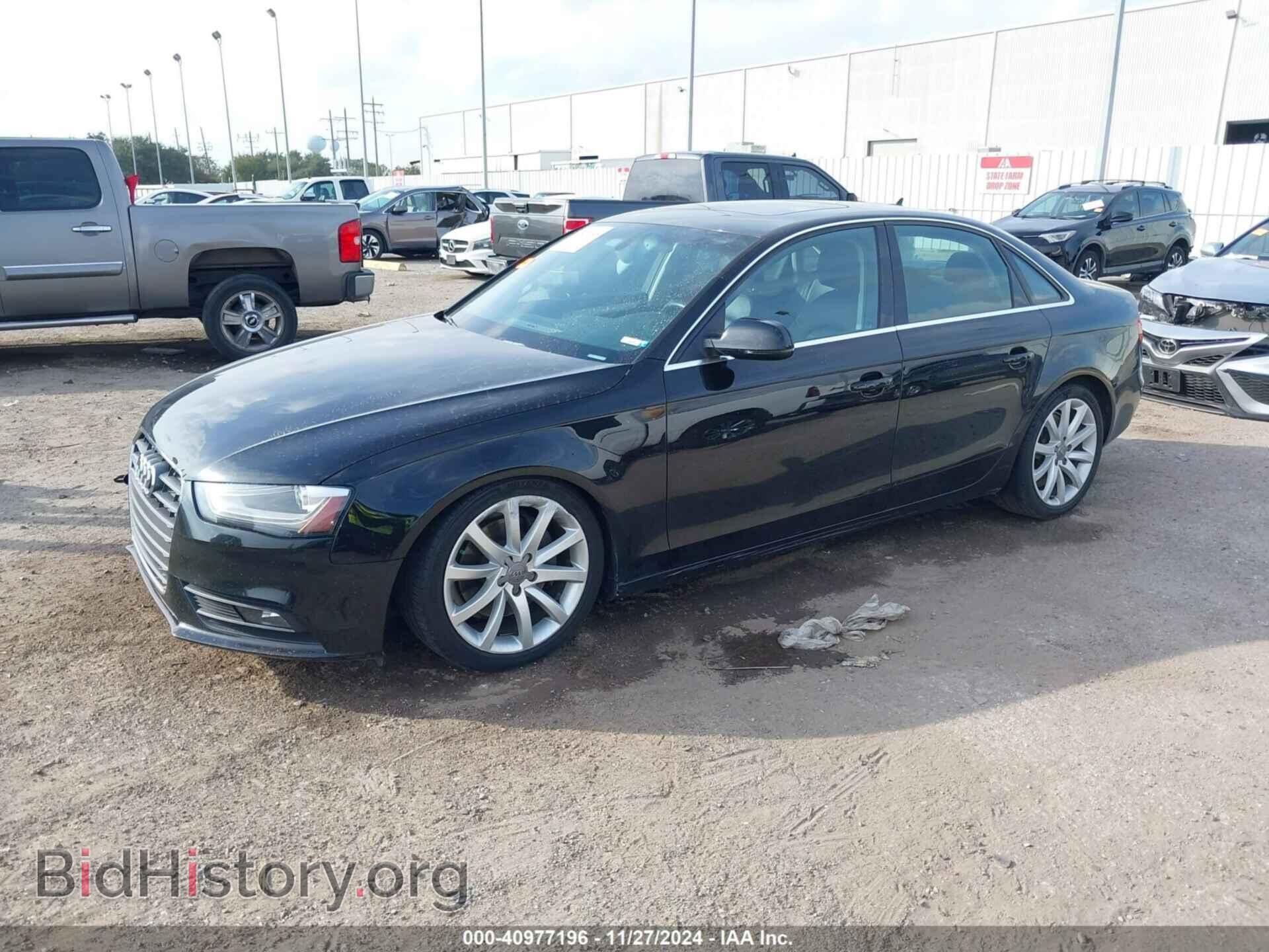 2013 AUDI A4 - VIN: WAUHFAFL7DN033785 - Фото 2
