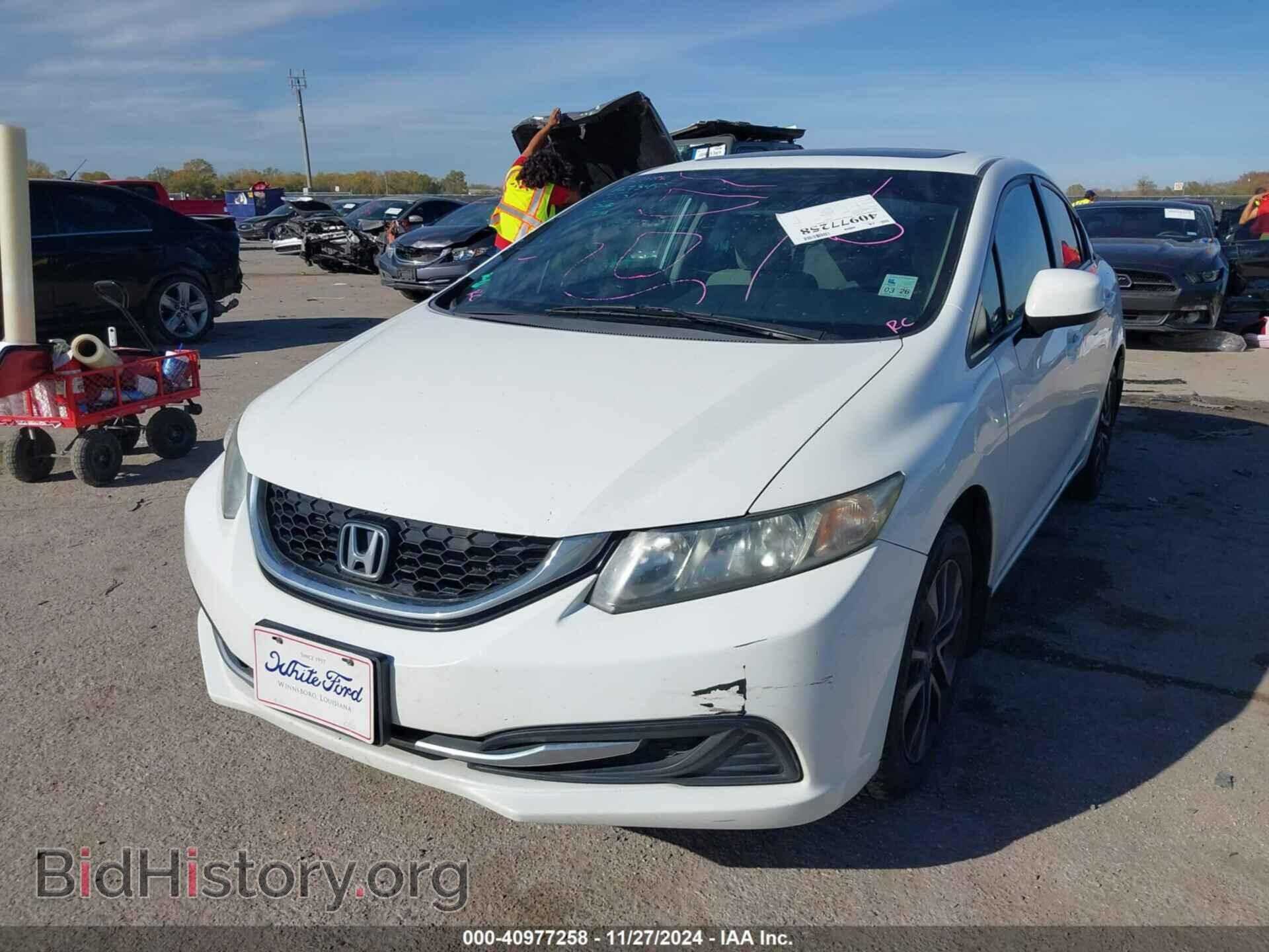 2013 HONDA CIVIC - VIN: 19XFB2F87DE091147 - Фото 2