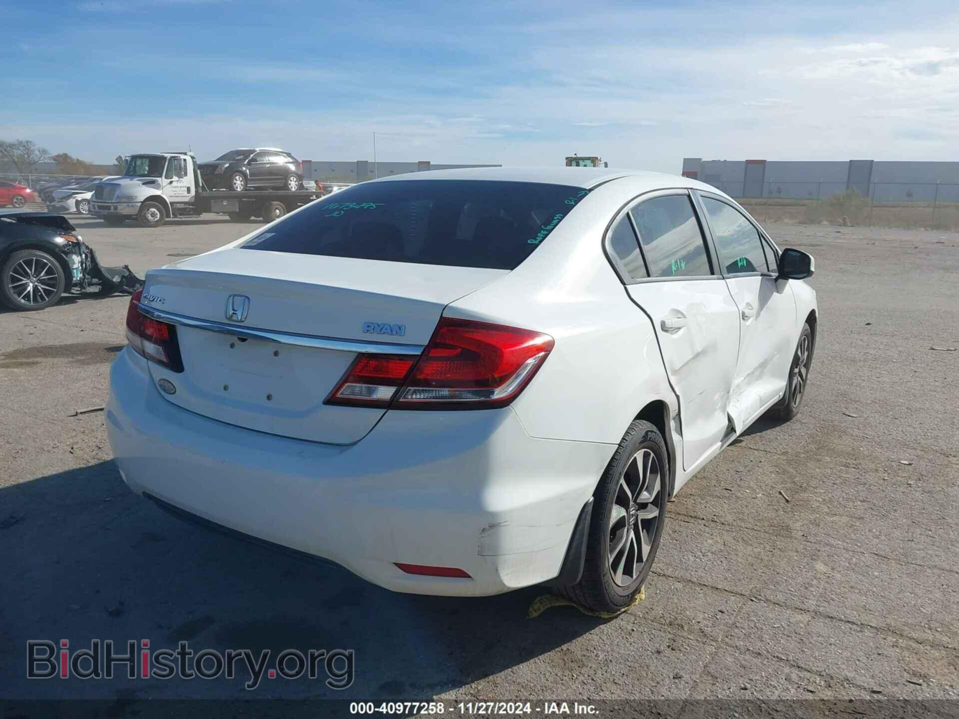 2013 HONDA CIVIC - VIN: 19XFB2F87DE091147 - Фото 4