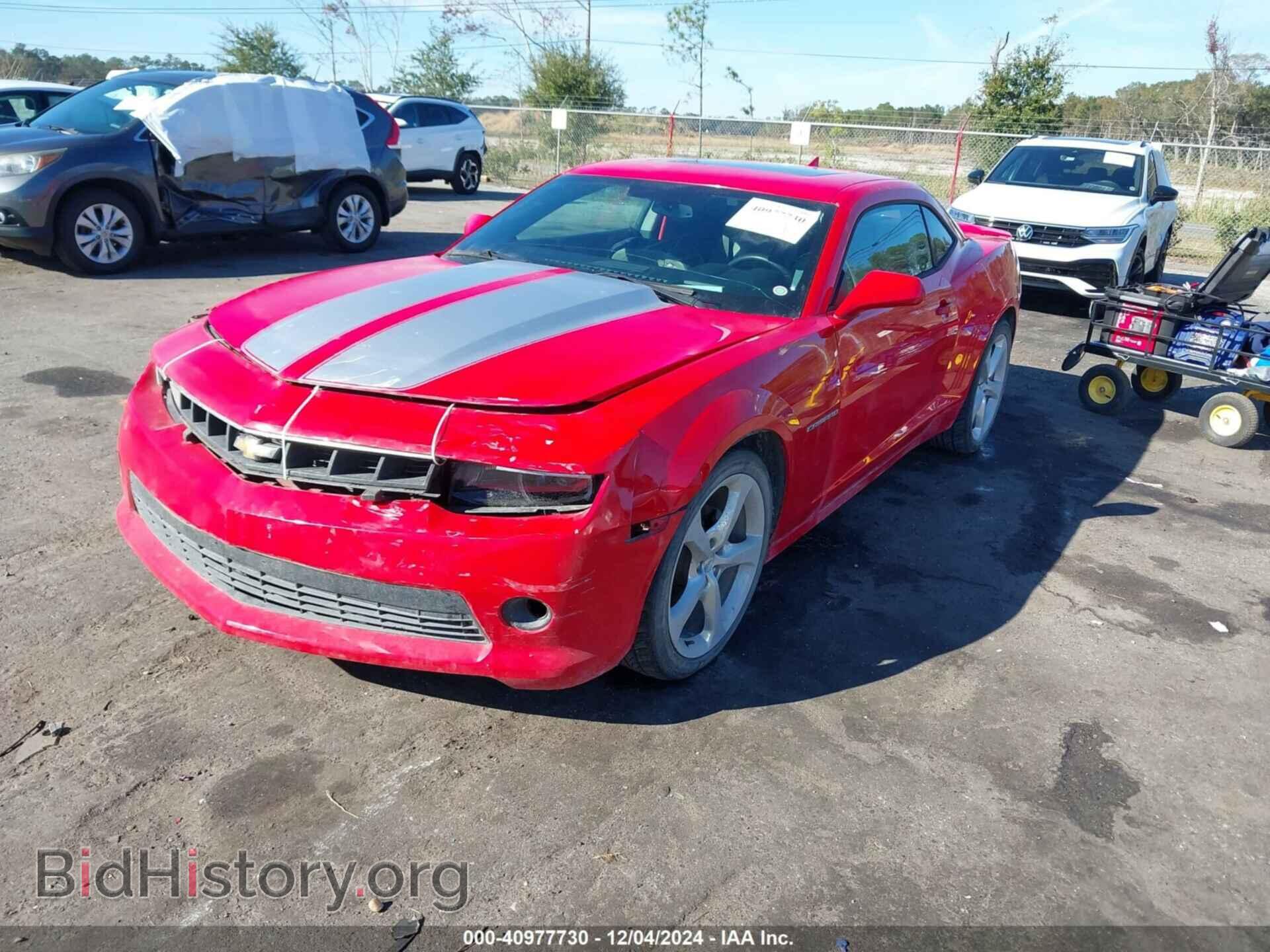 2014 CHEVROLET CAMARO - VIN: 2G1FC1E35E9165803 - Фото 2