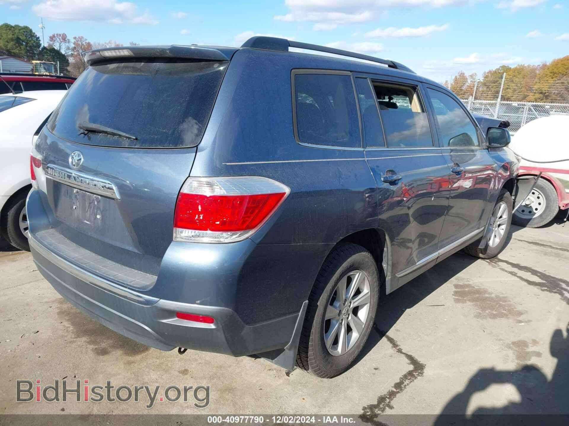 2012 TOYOTA HIGHLANDER - VIN: 5TDZA3EH1CS018741 - Фото 4