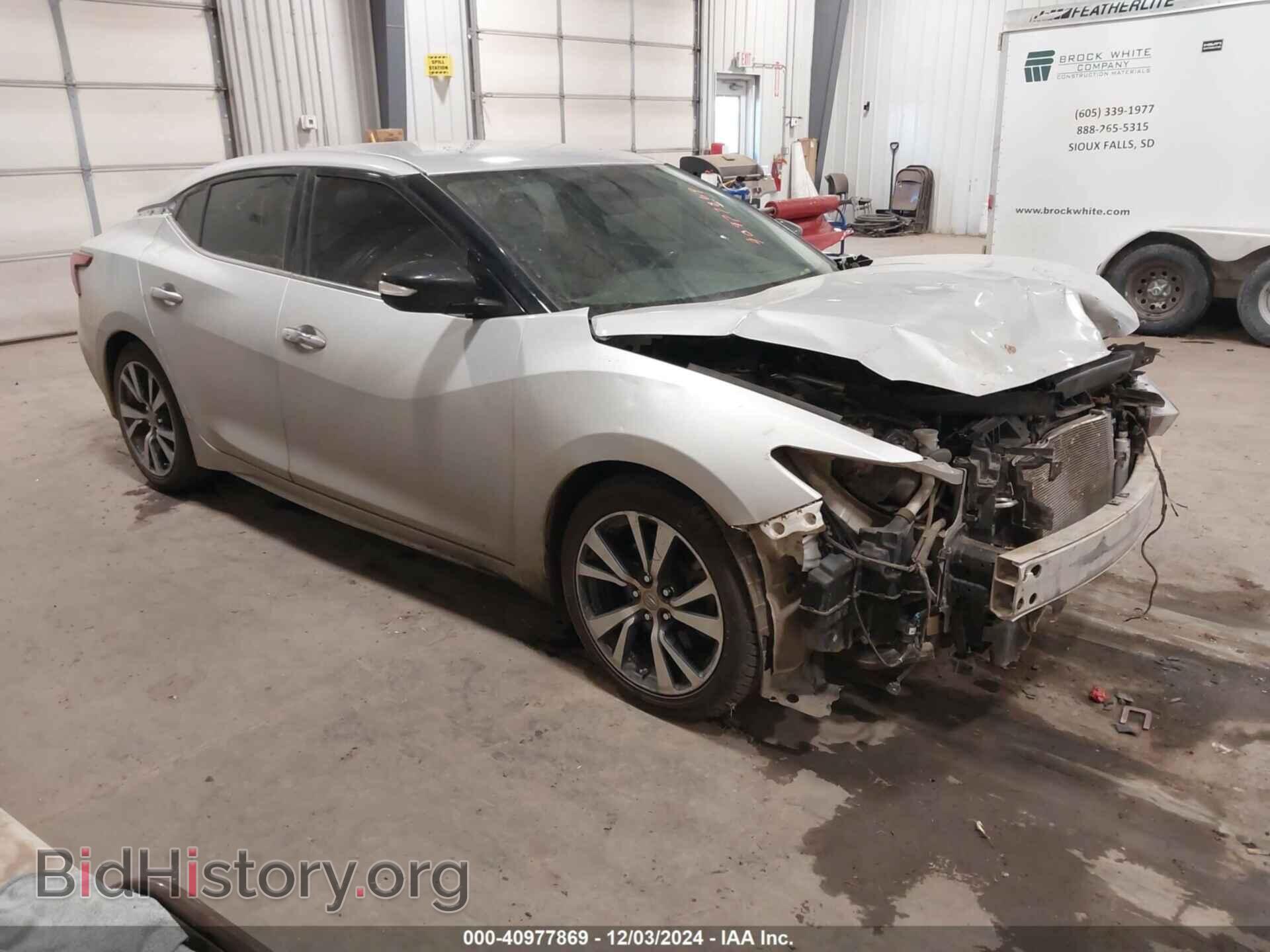 Фотография 1N4AA6AP2HC401341 - NISSAN MAXIMA 2017