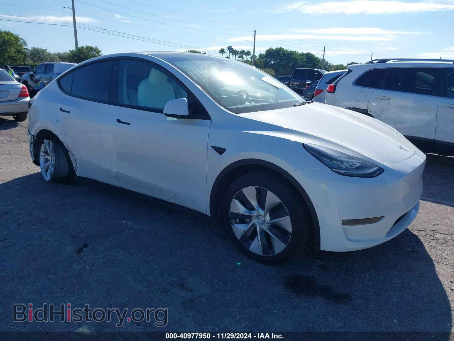 Photo 5YJYGDED5MF115203 - TESLA MODEL Y 2021