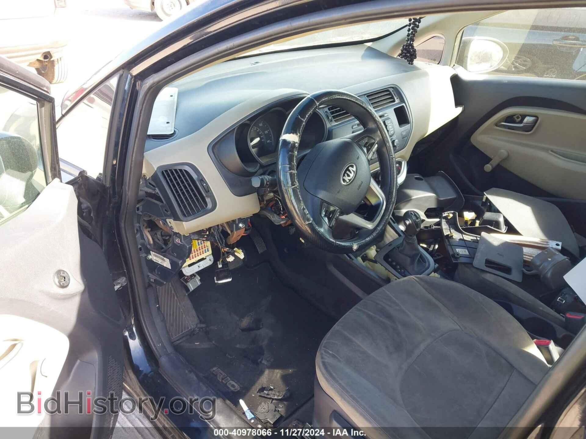 2014 KIA RIO - VIN: KNADM4A31E6356884 - Фото 5