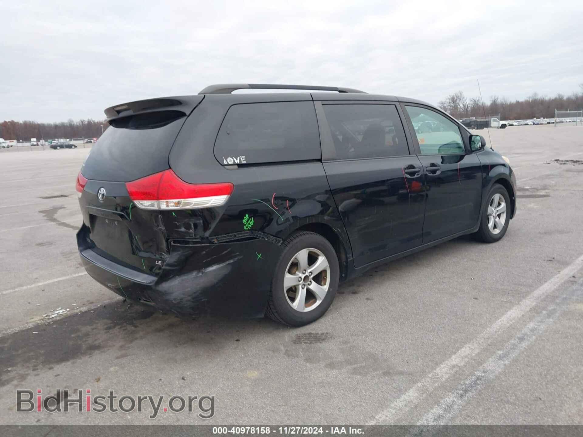 2011 TOYOTA SIENNA - VIN: 5TDKK3DC9BS065731 - Фото 4