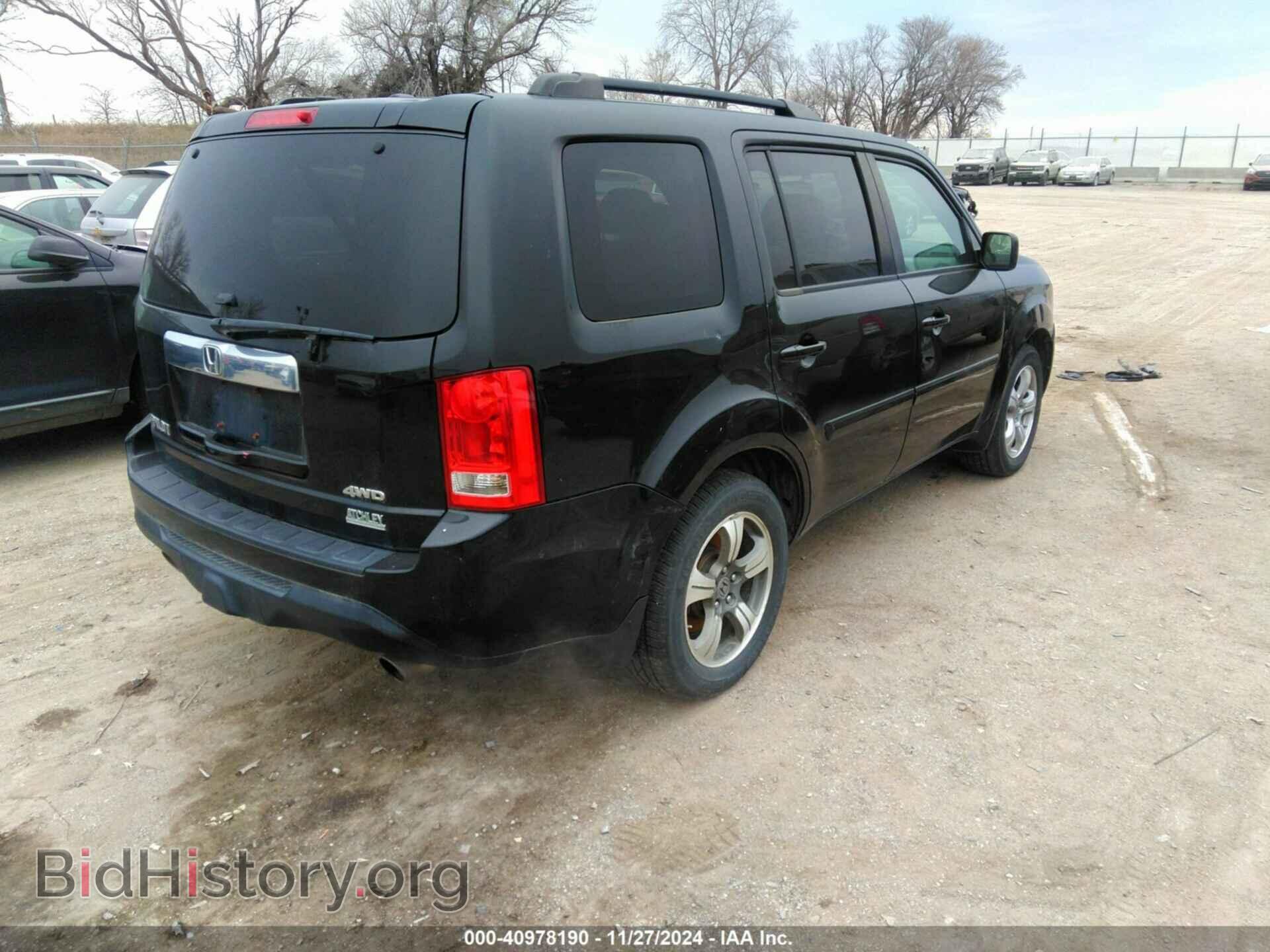2013 HONDA PILOT - VIN: 5FNYF4H63DB034345 - Фото 4