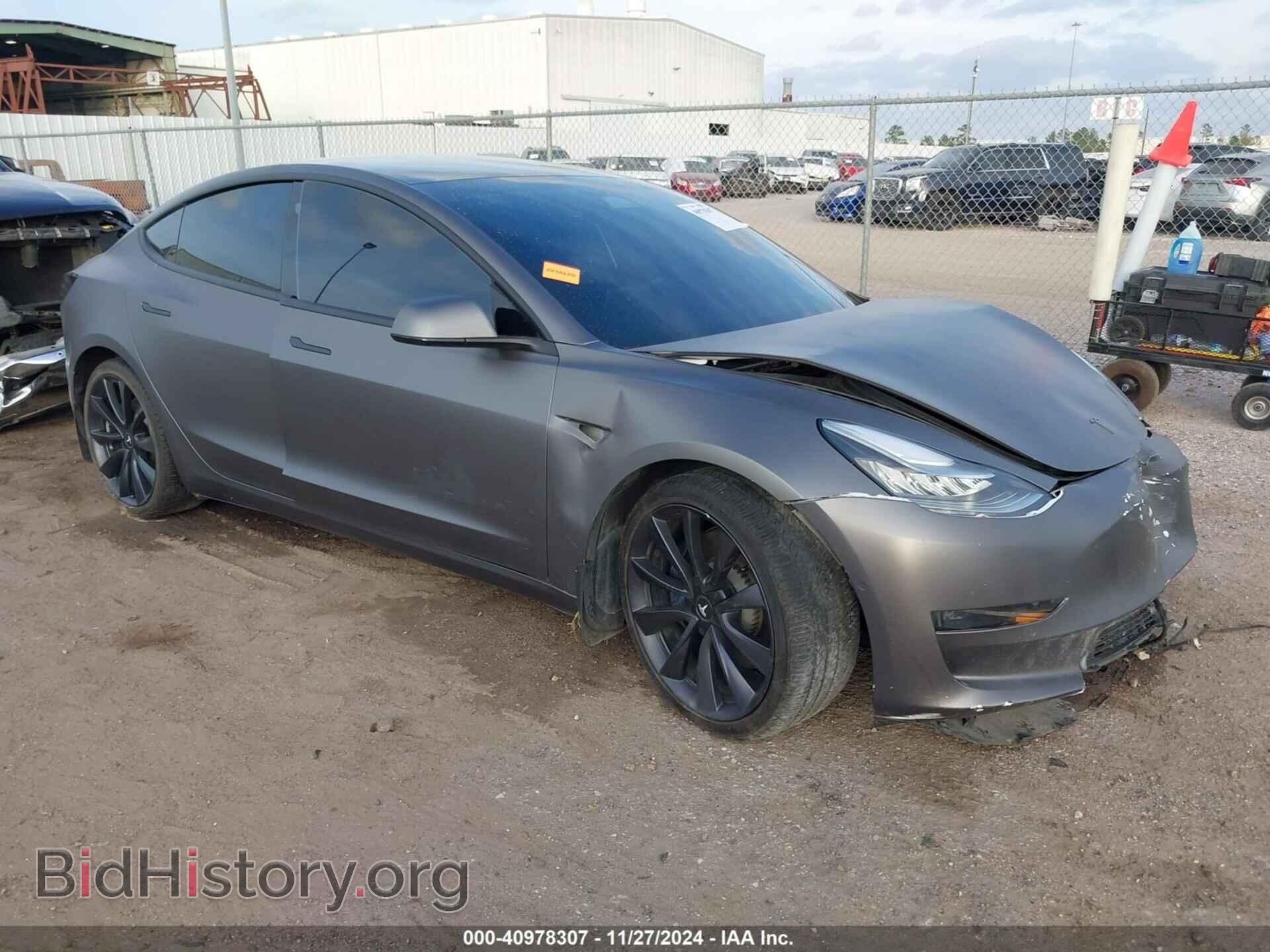 Photo 5YJ3E1EC2LF792018 - TESLA MODEL 3 2020