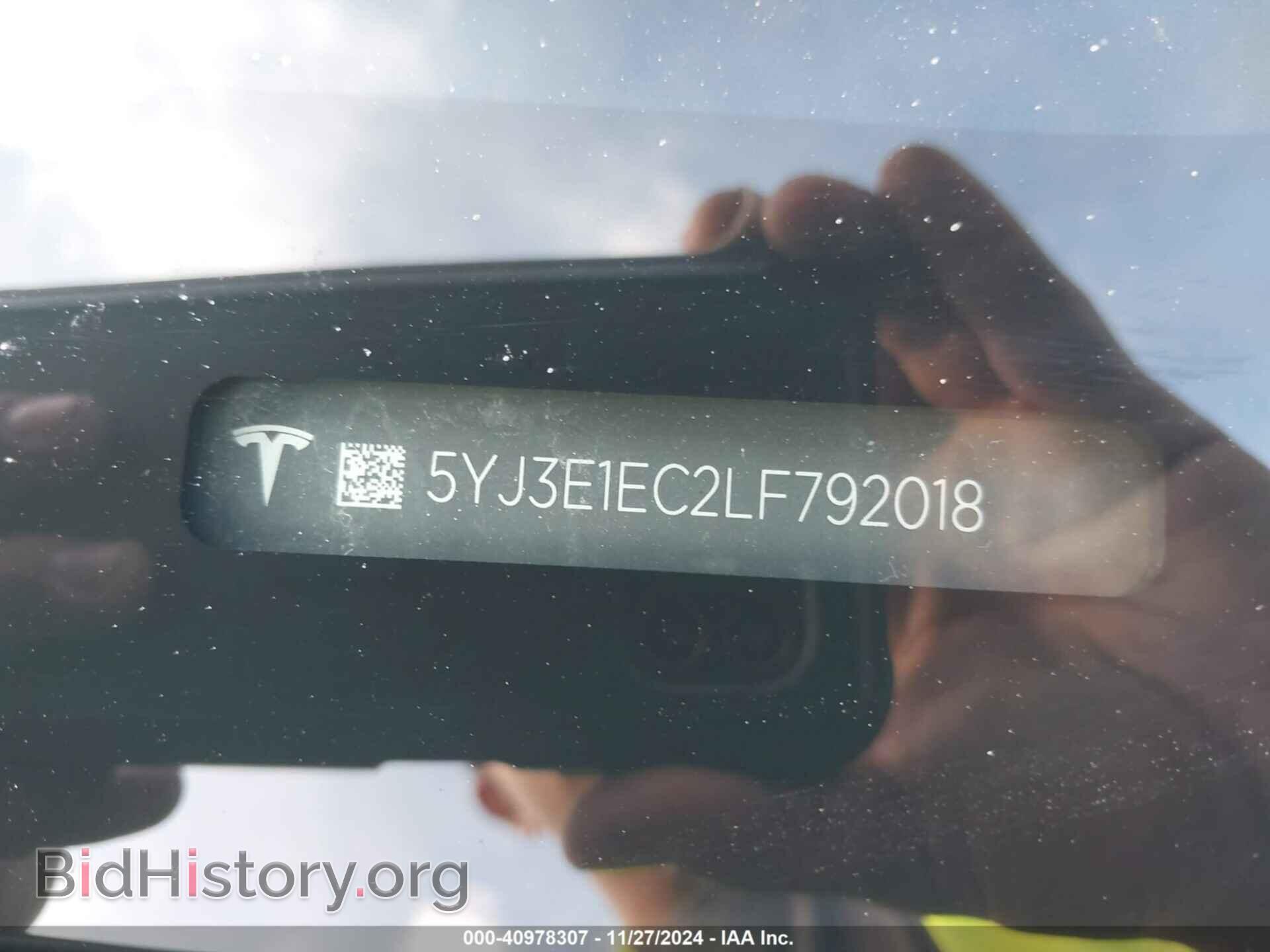 2020 TESLA MODEL 3 - VIN: 5YJ3E1EC2LF792018 - Photo 9
