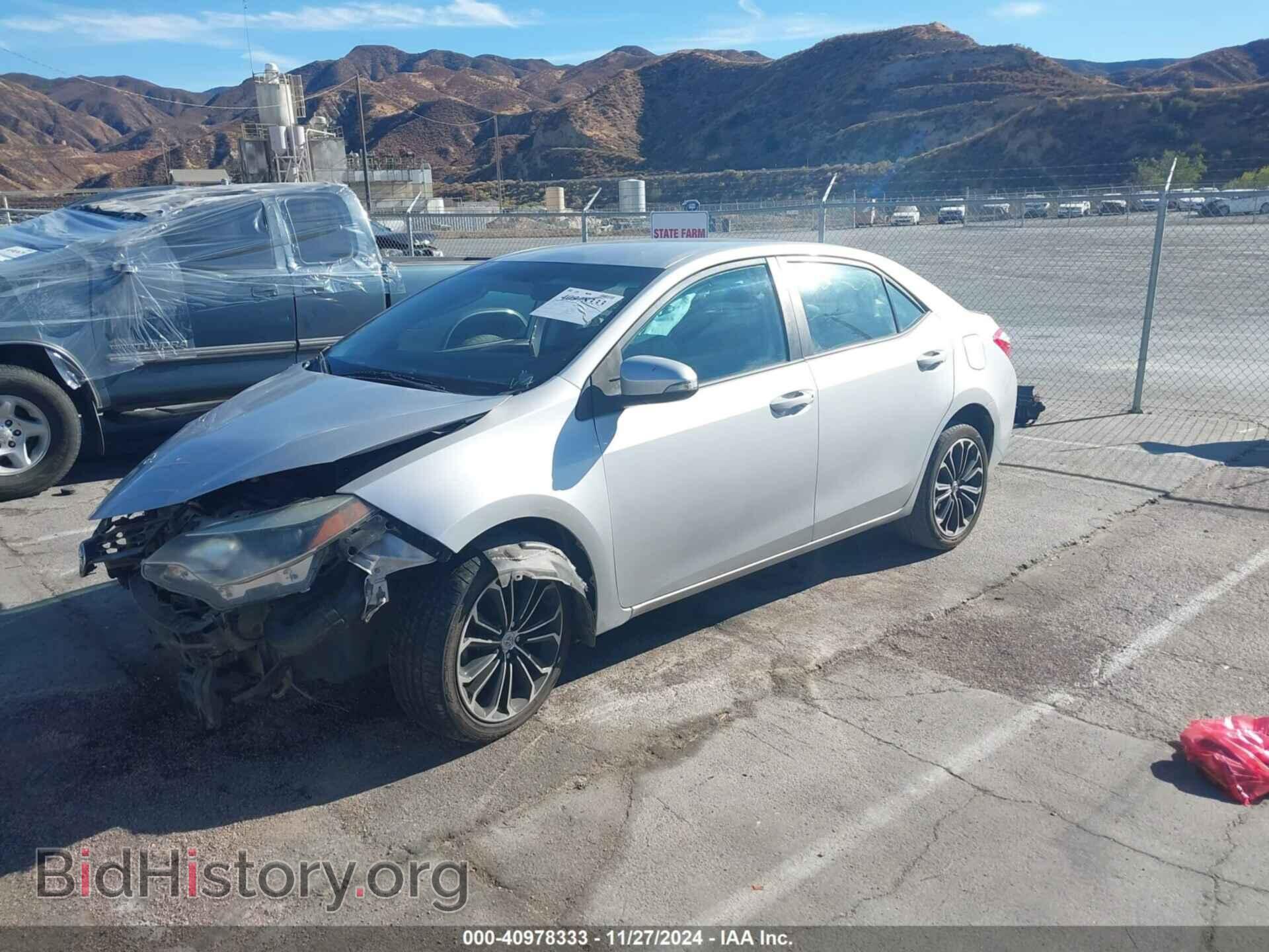 2015 TOYOTA COROLLA - VIN: 5YFBURHE5FP348375 - Фото 2