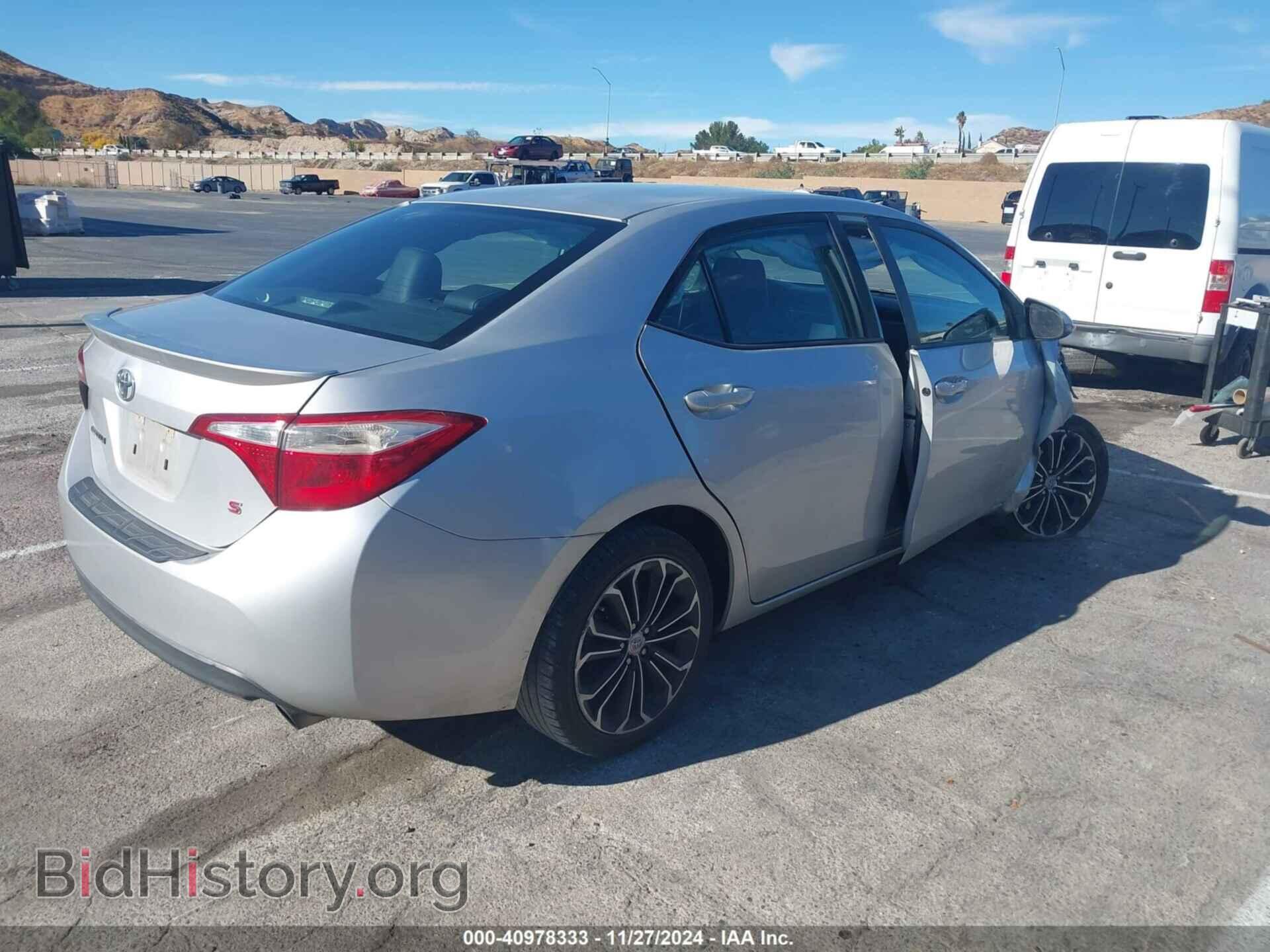 2015 TOYOTA COROLLA - VIN: 5YFBURHE5FP348375 - Фото 4