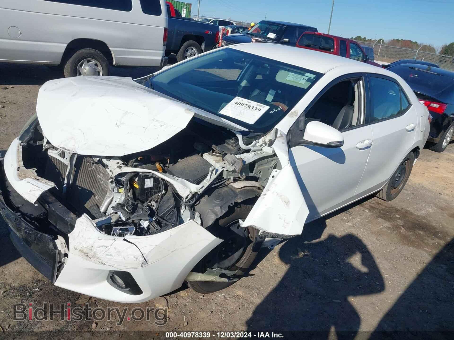 2015 TOYOTA COROLLA - VIN: 2T1BURHE4FC371016 - Фото 2