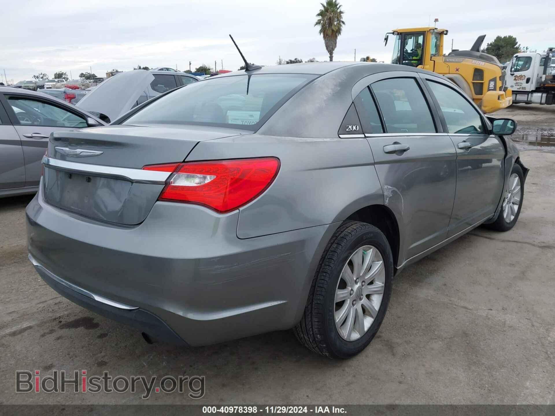 2013 CHRYSLER 200 - VIN: 1C3CCBBB4DN672199 - Фото 4