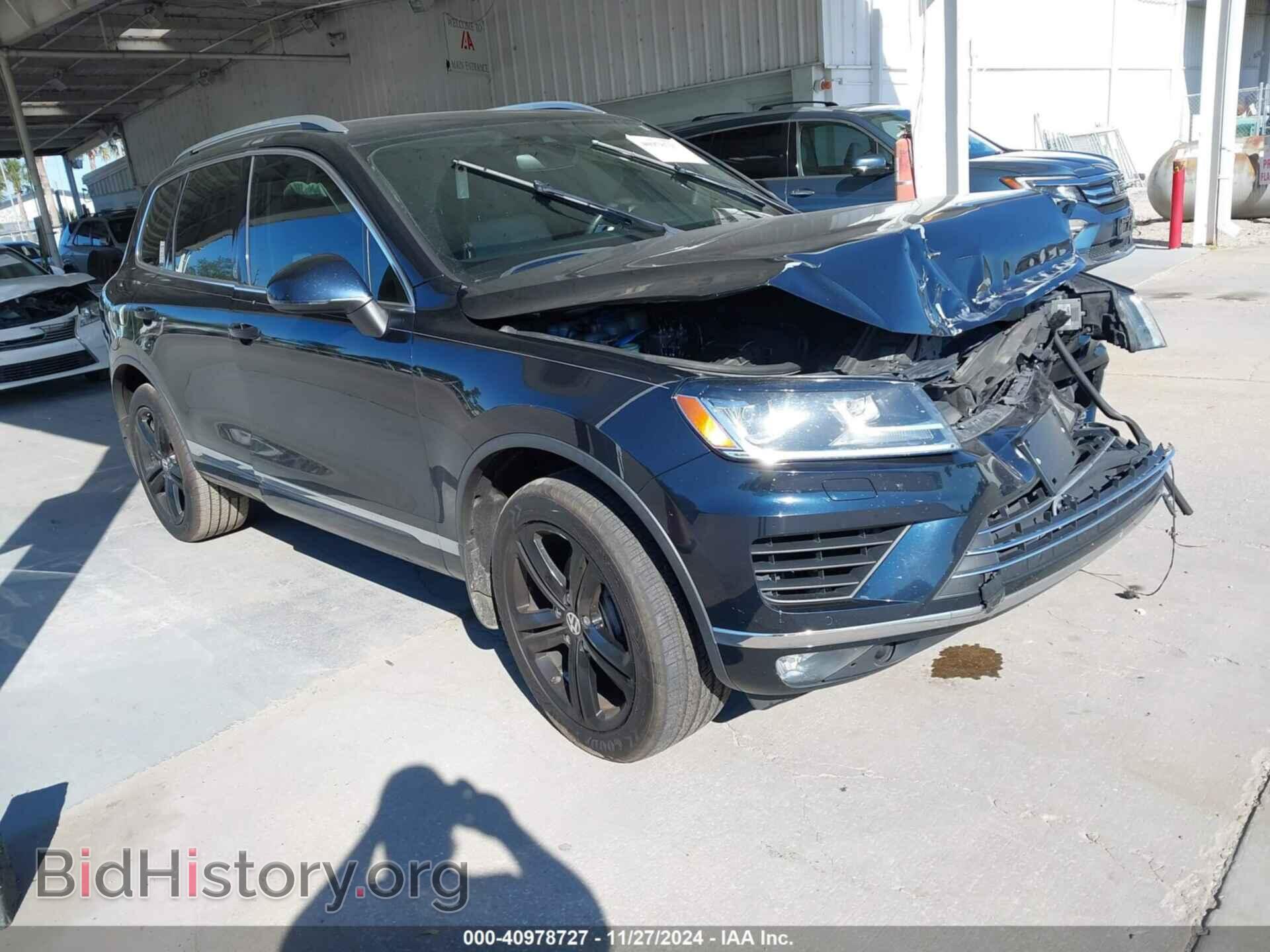 Фотография WVGRF7BP6HD001355 - VOLKSWAGEN TOUAREG 2017