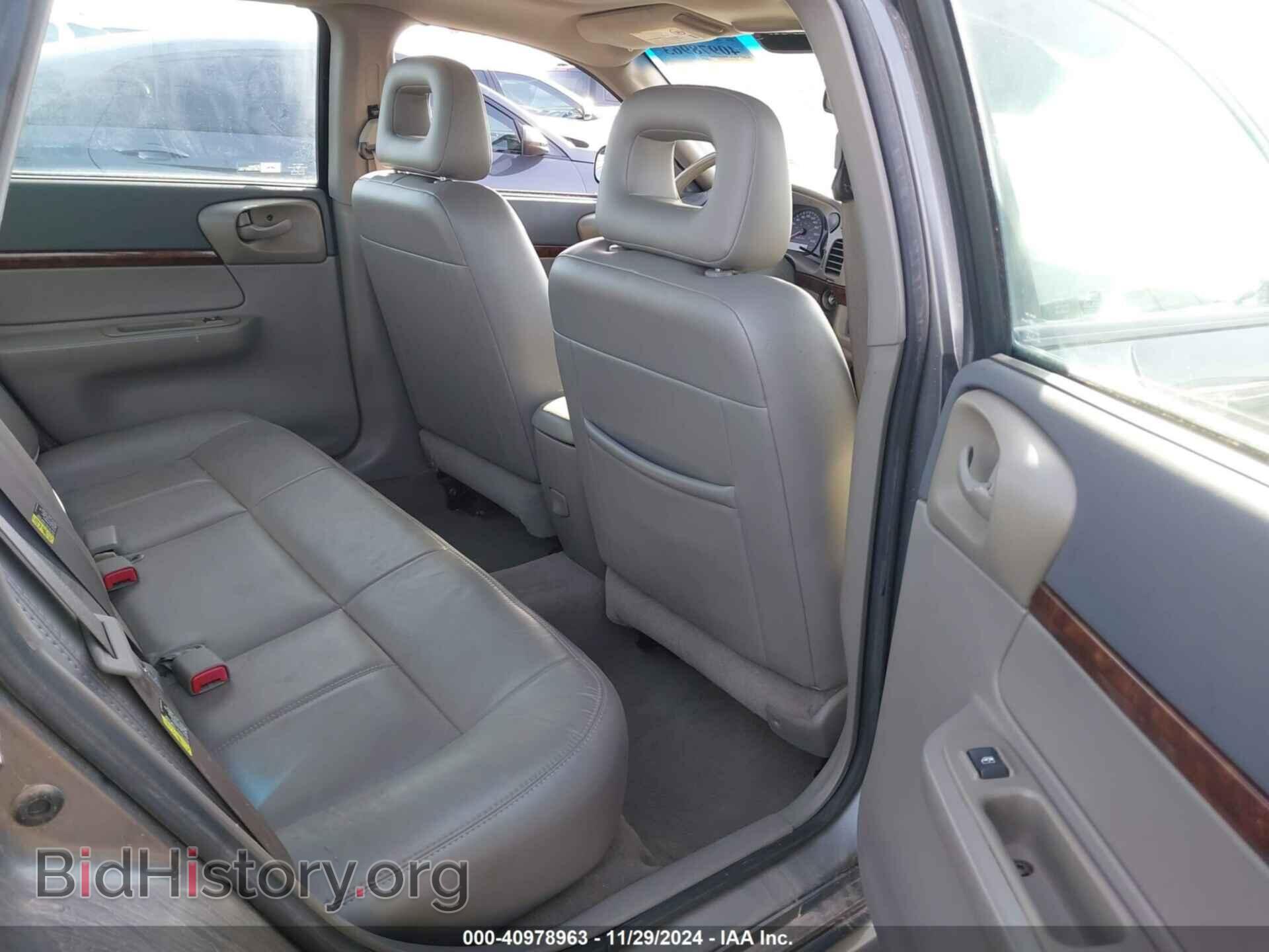 2005 CHEVROLET IMPALA - VIN: 2G1WH52K059309679 - Фото 8
