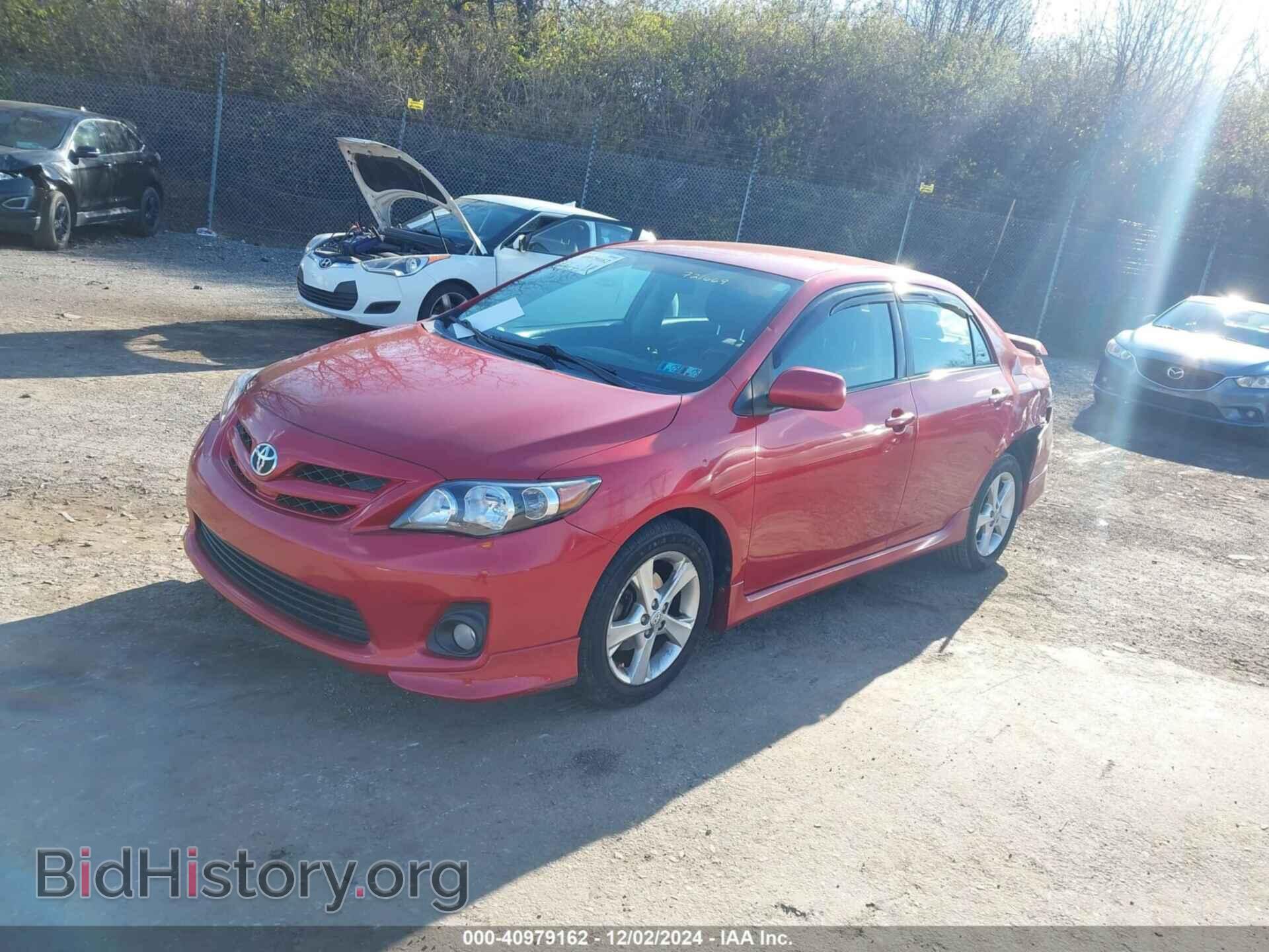 2011 TOYOTA COROLLA - VIN: 2T1BU4EE1BC721669 - Фото 2
