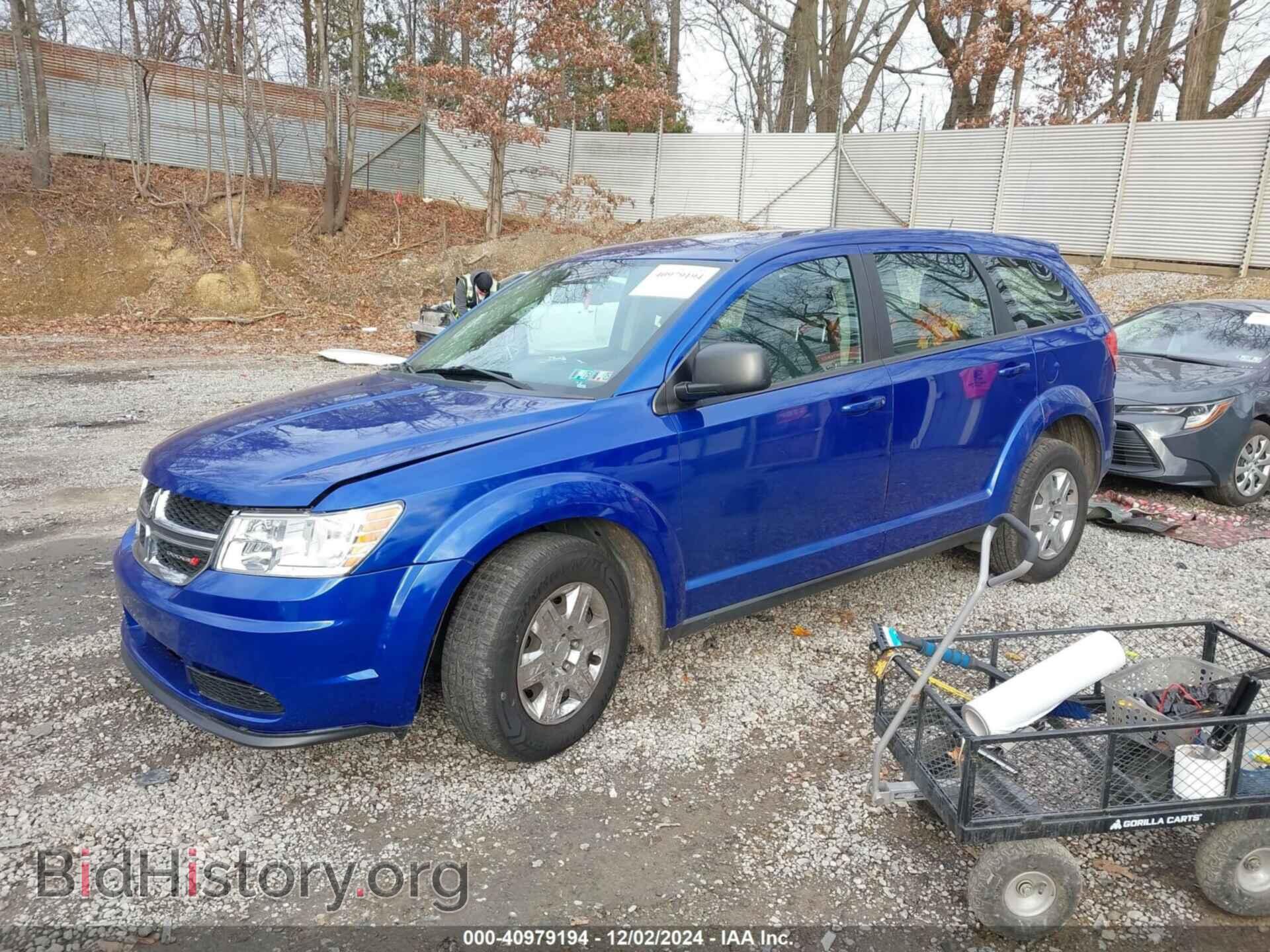 2012 DODGE JOURNEY - VIN: 3C4PDCAB2CT366876 - Фото 2