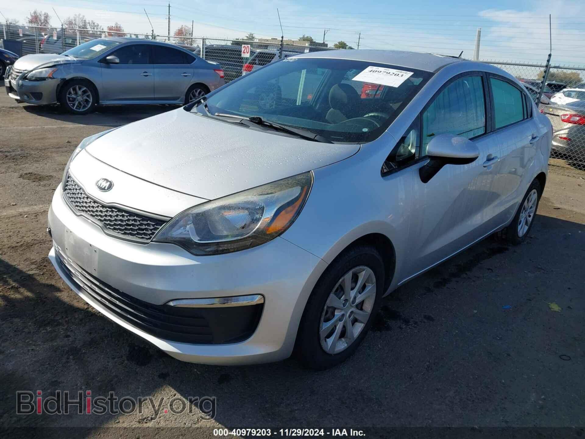 2017 KIA RIO - VIN: KNADM4A39H6026205 - Фото 2