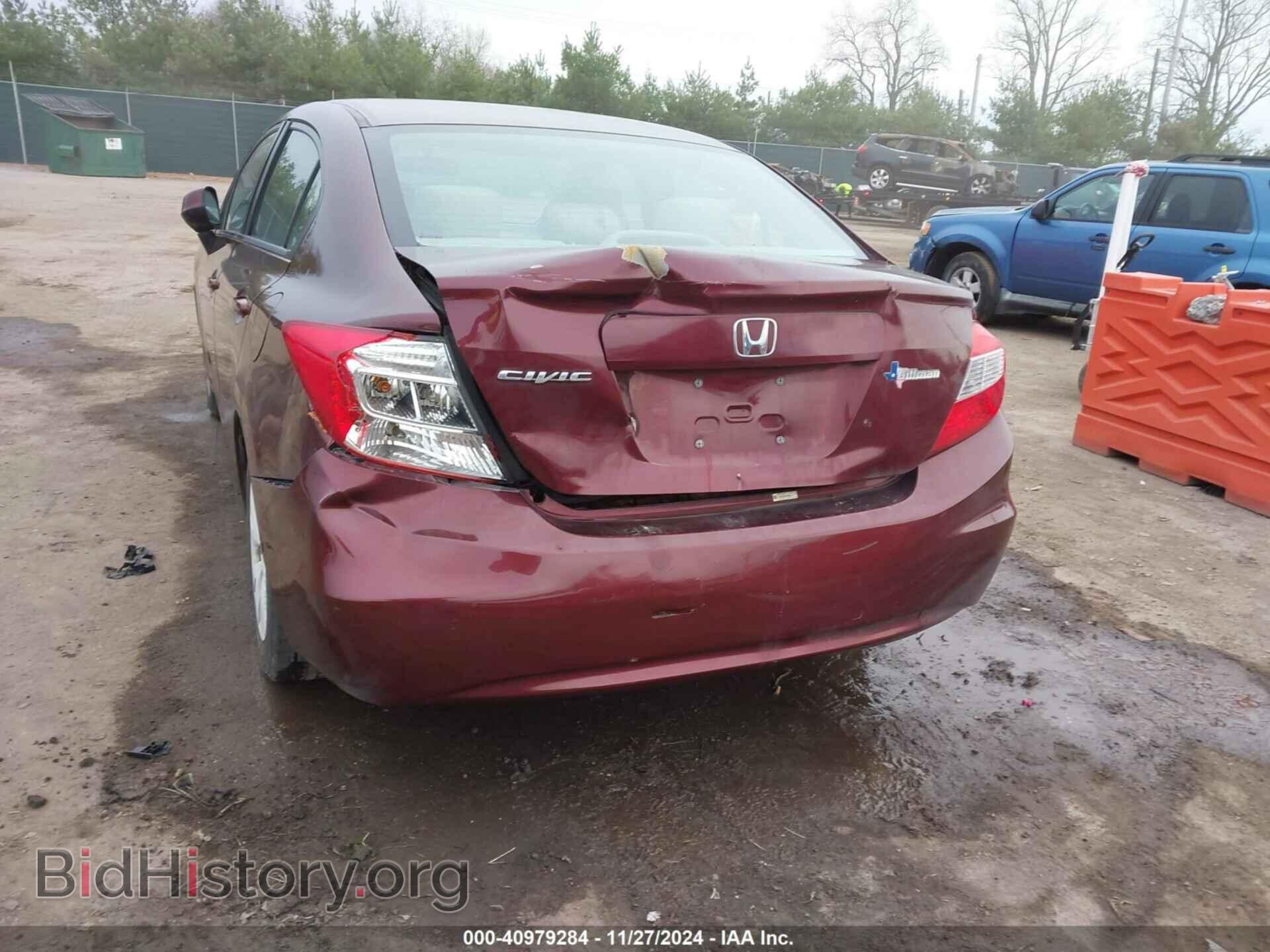 2012 HONDA CIVIC - VIN: 19XFB2F56CE049363 - Фото 6