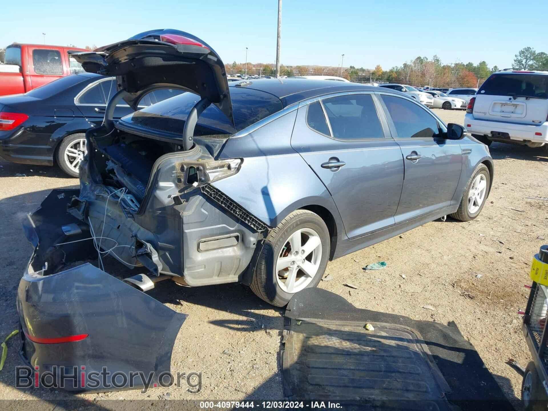 2015 KIA OPTIMA - VIN: KNAGM4A74F5610739 - Фото 4