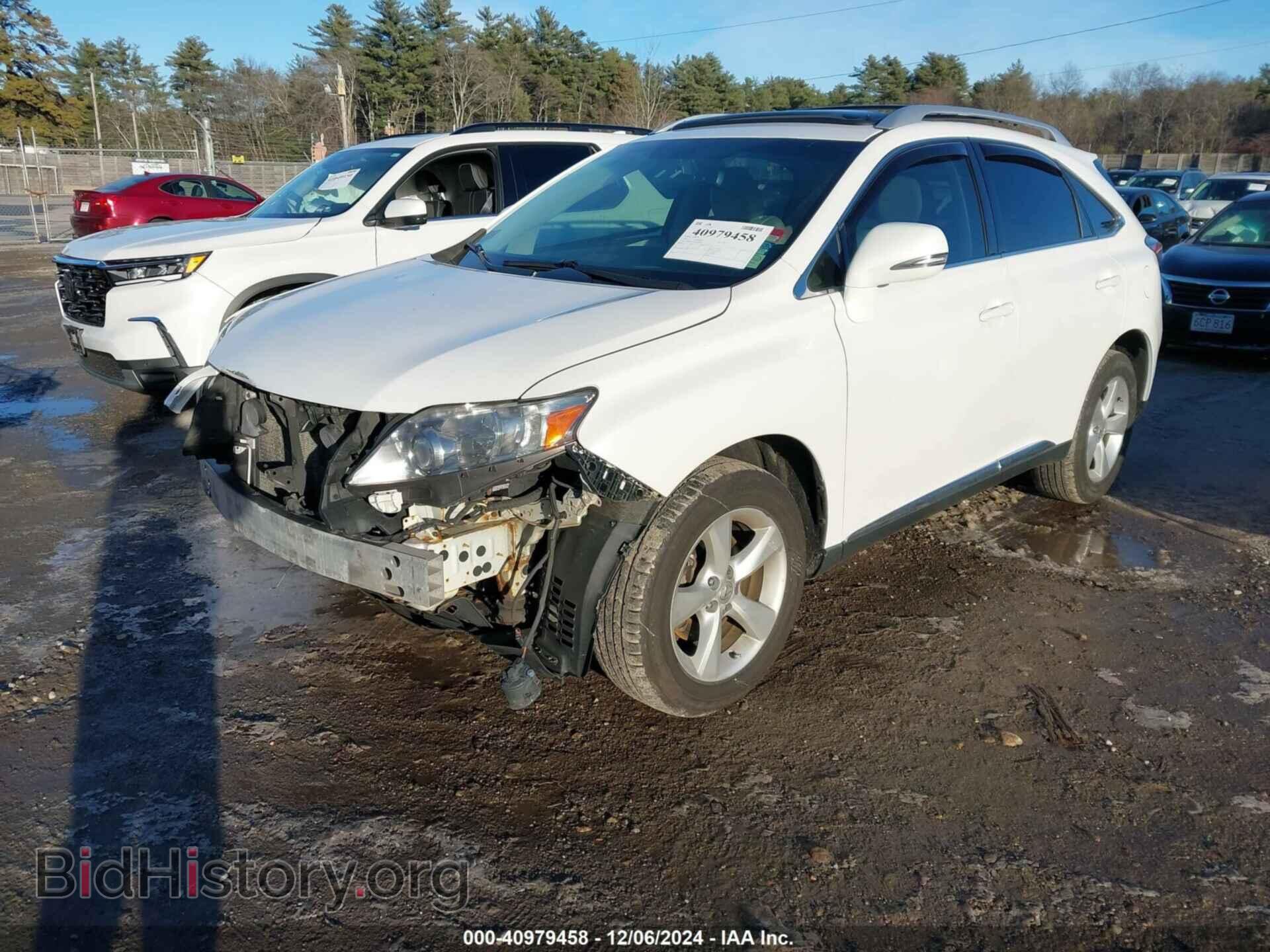 2012 LEXUS RX 350 - VIN: 2T2BK1BA6CC148416 - Фото 2