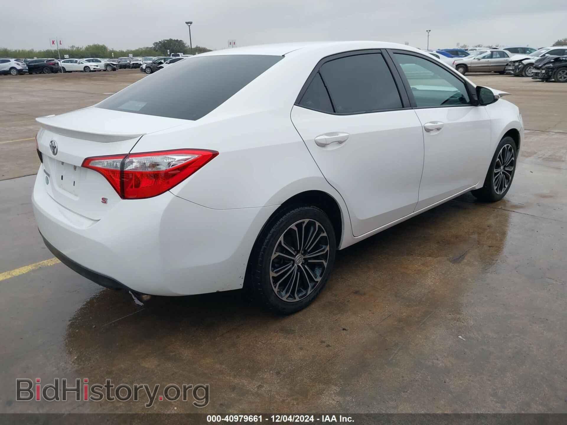 2014 TOYOTA COROLLA - VIN: 5YFBURHEXEP099697 - Фото 4