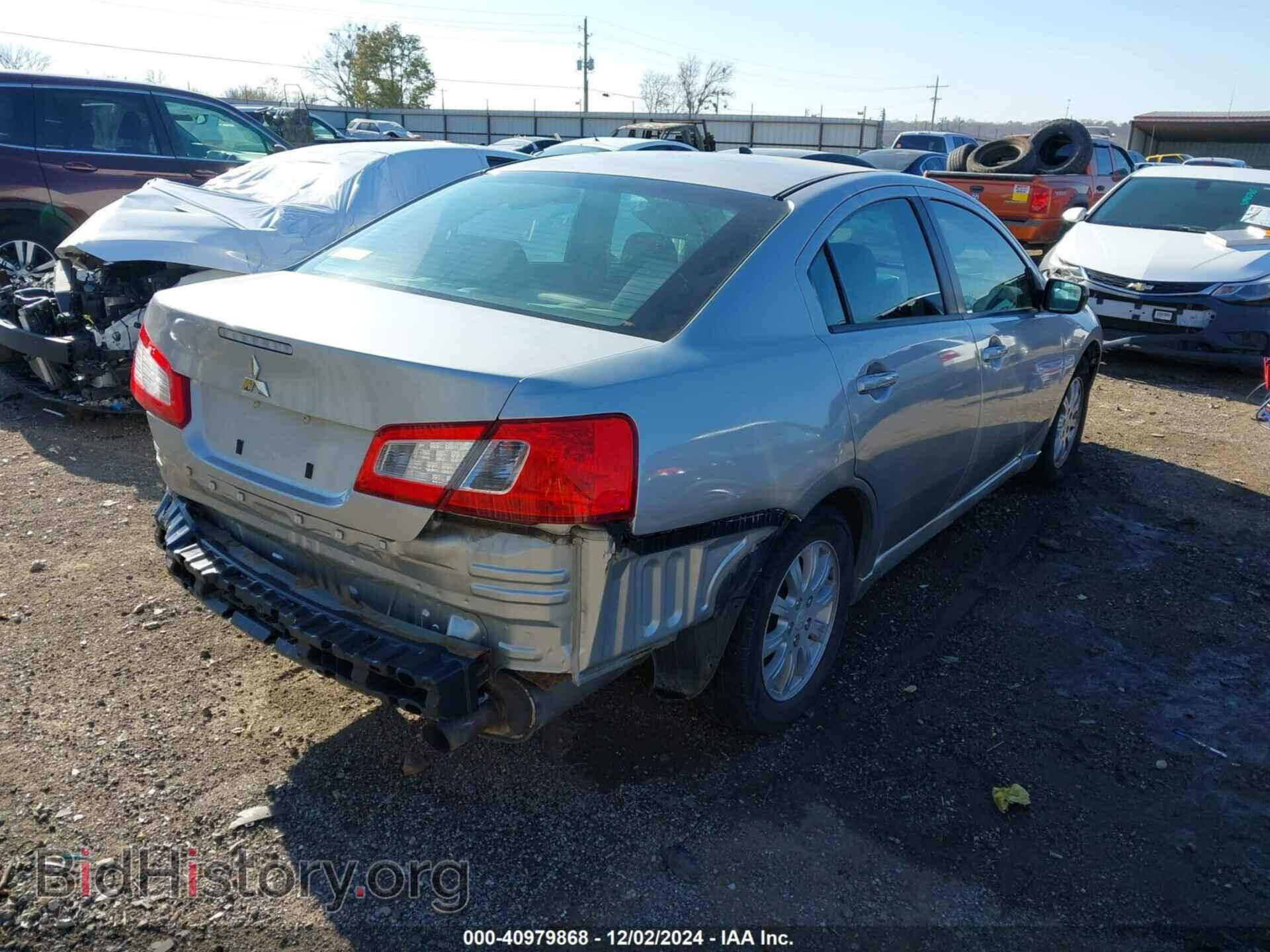 2011 MITSUBISHI GALANT - VIN: 4A32B2FF3BE023706 - Фото 4