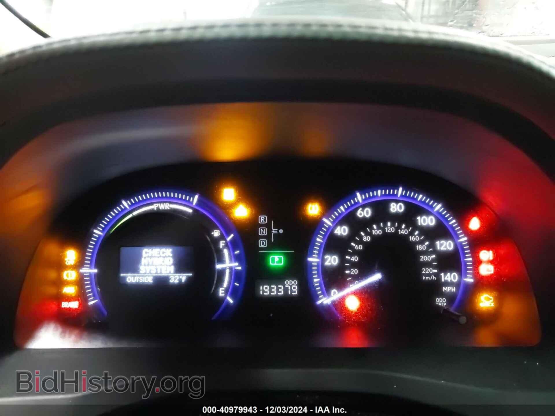 2010 LEXUS HS 250H - VIN: JTHBB1BA1A2010359 - Фото 7