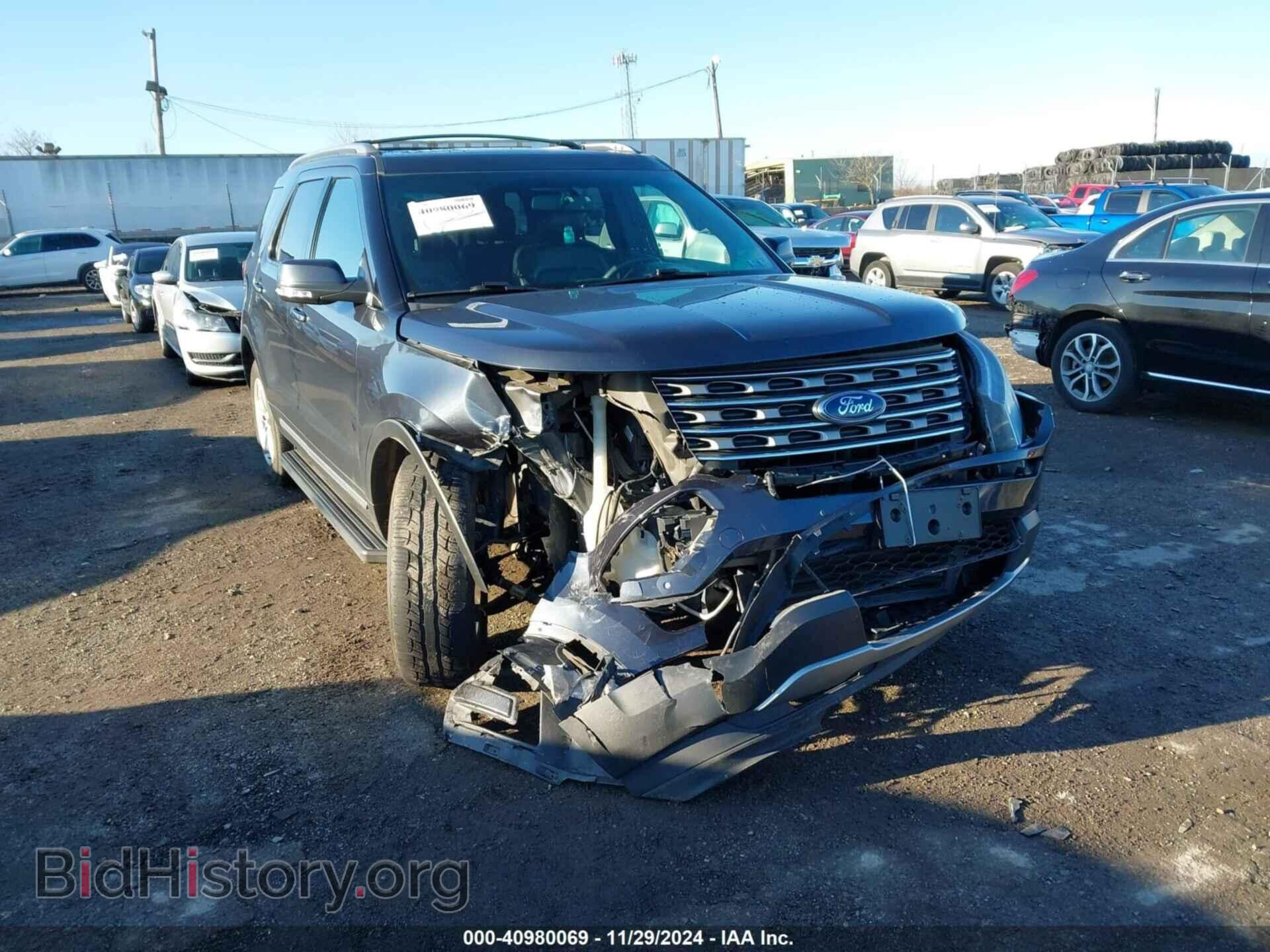 Фотография 1FM5K8D86HGA91529 - FORD EXPLORER 2017