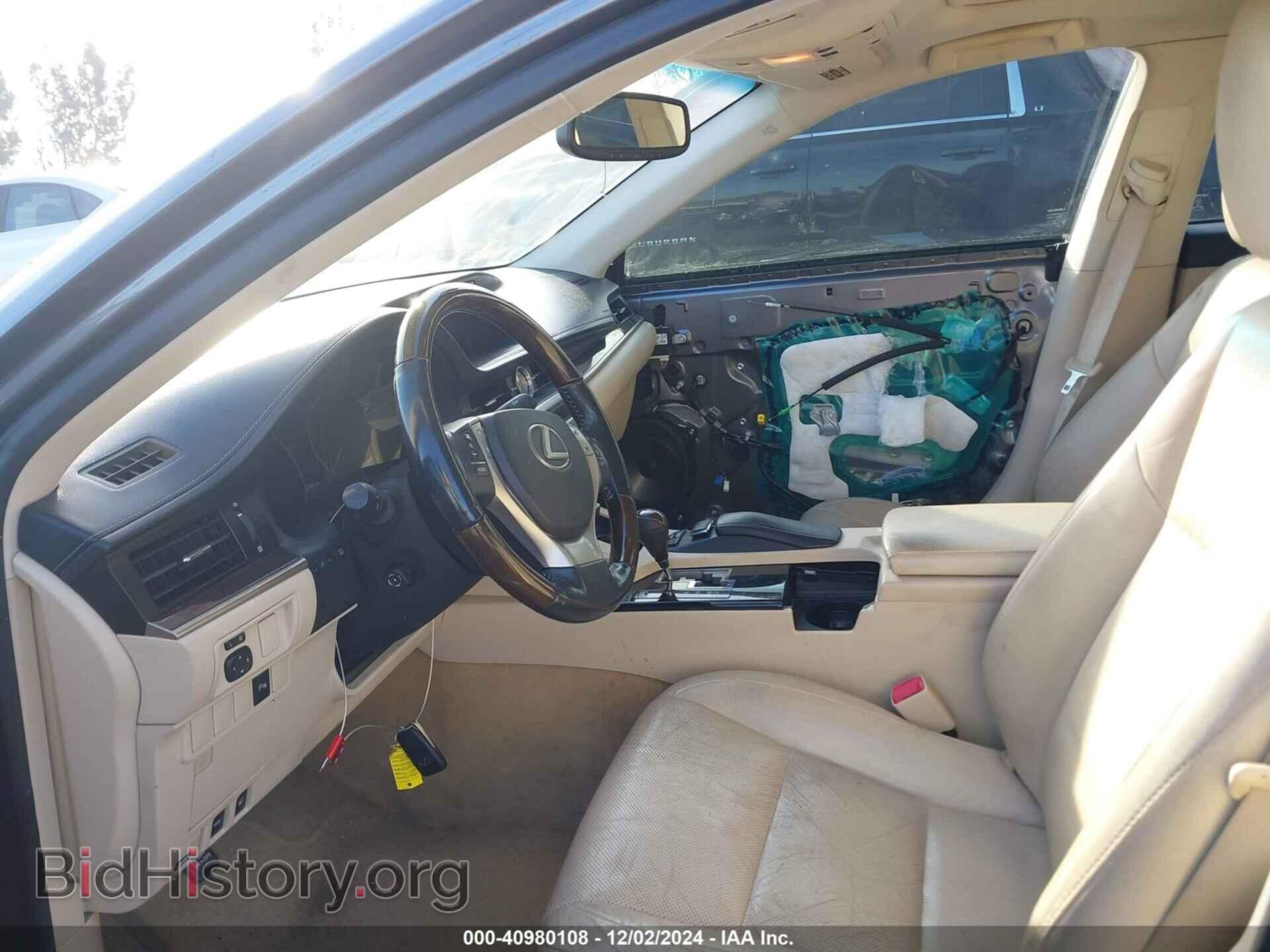 2013 LEXUS ES 350 - VIN: JTHBK1GG9D2050304 - Фото 5
