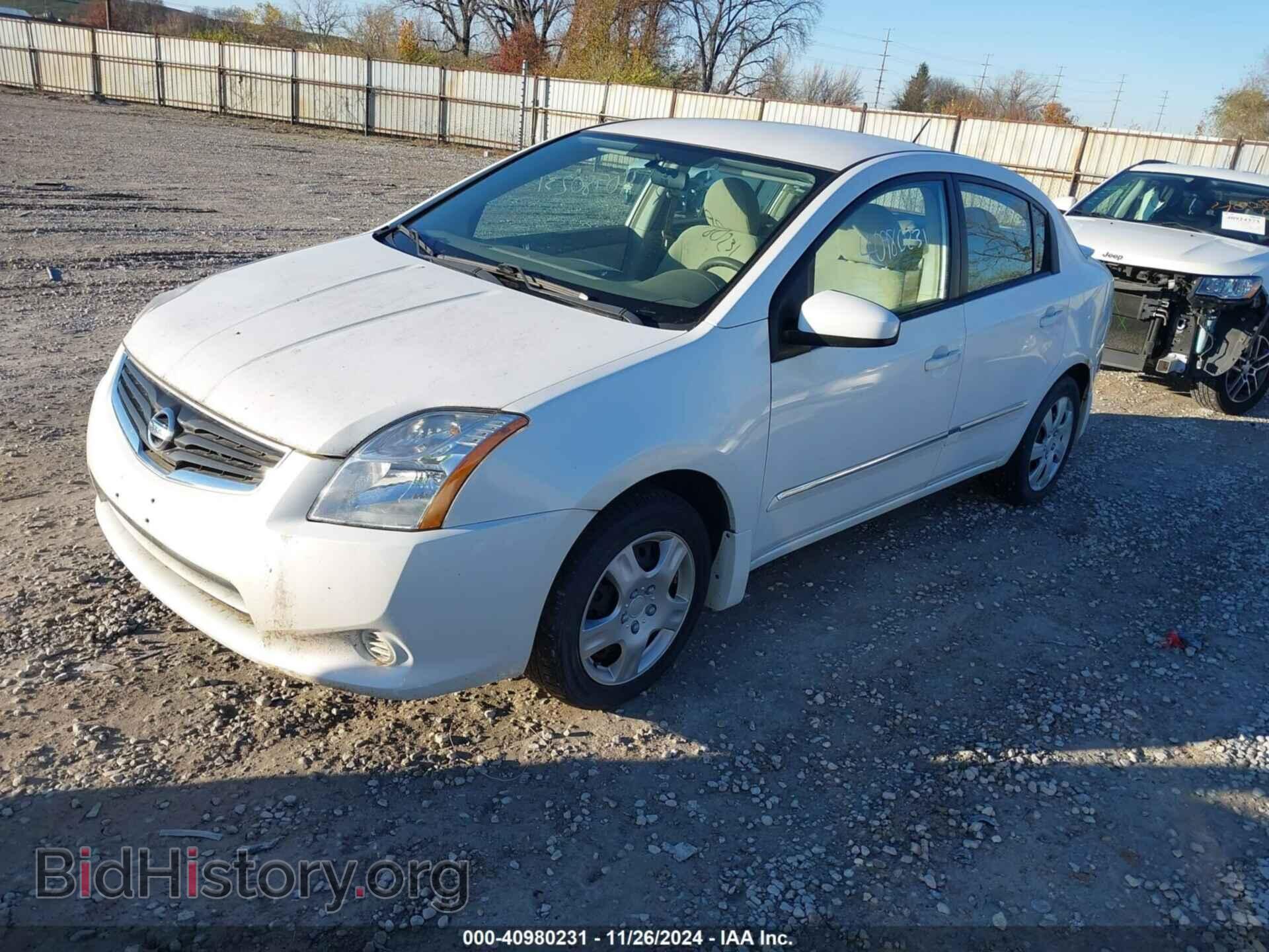 2012 NISSAN SENTRA - VIN: 3N1AB6AP1CL686380 - Фото 2