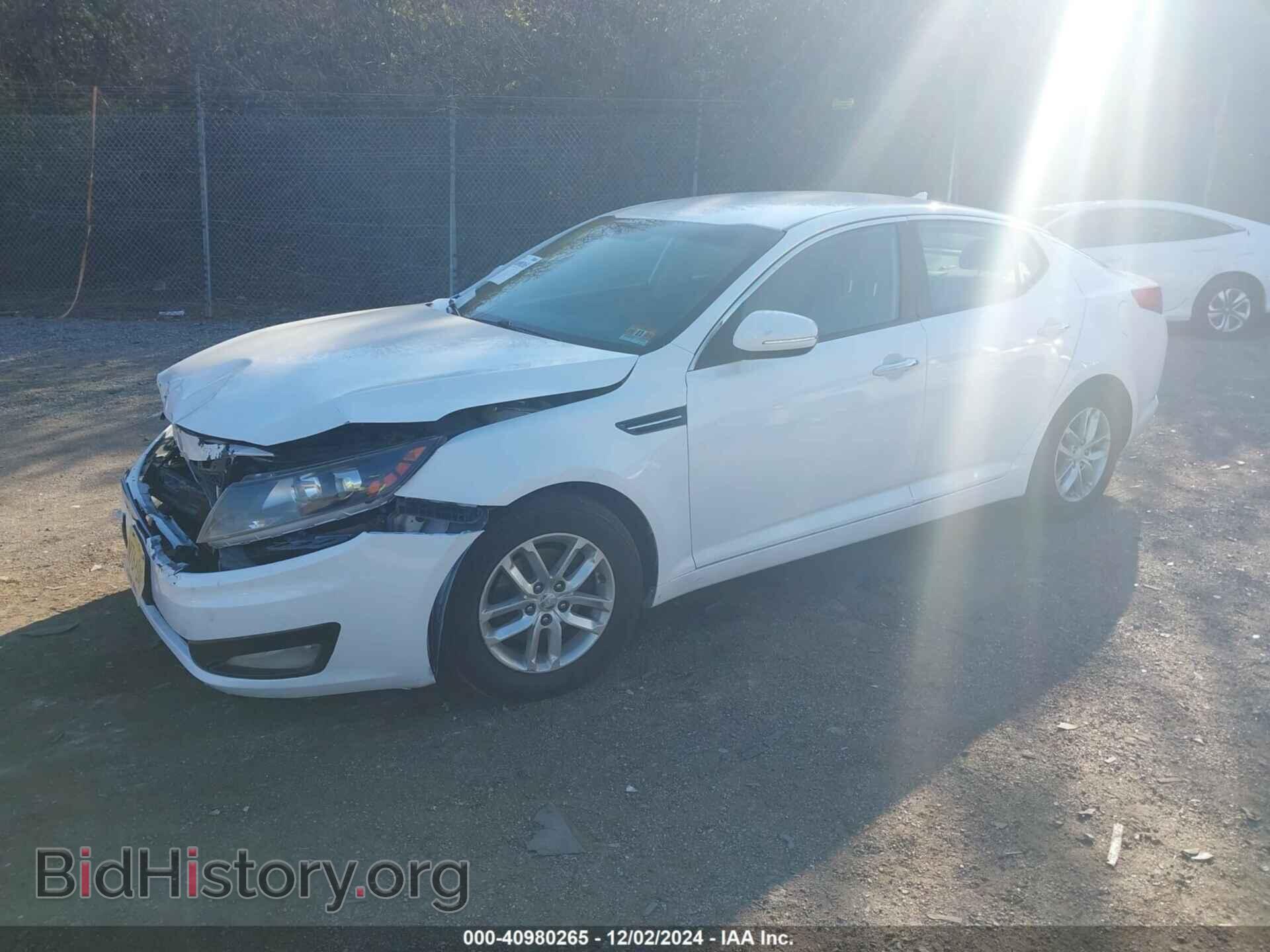 2013 KIA OPTIMA - VIN: KNAGM4A77D5371765 - Photo 2